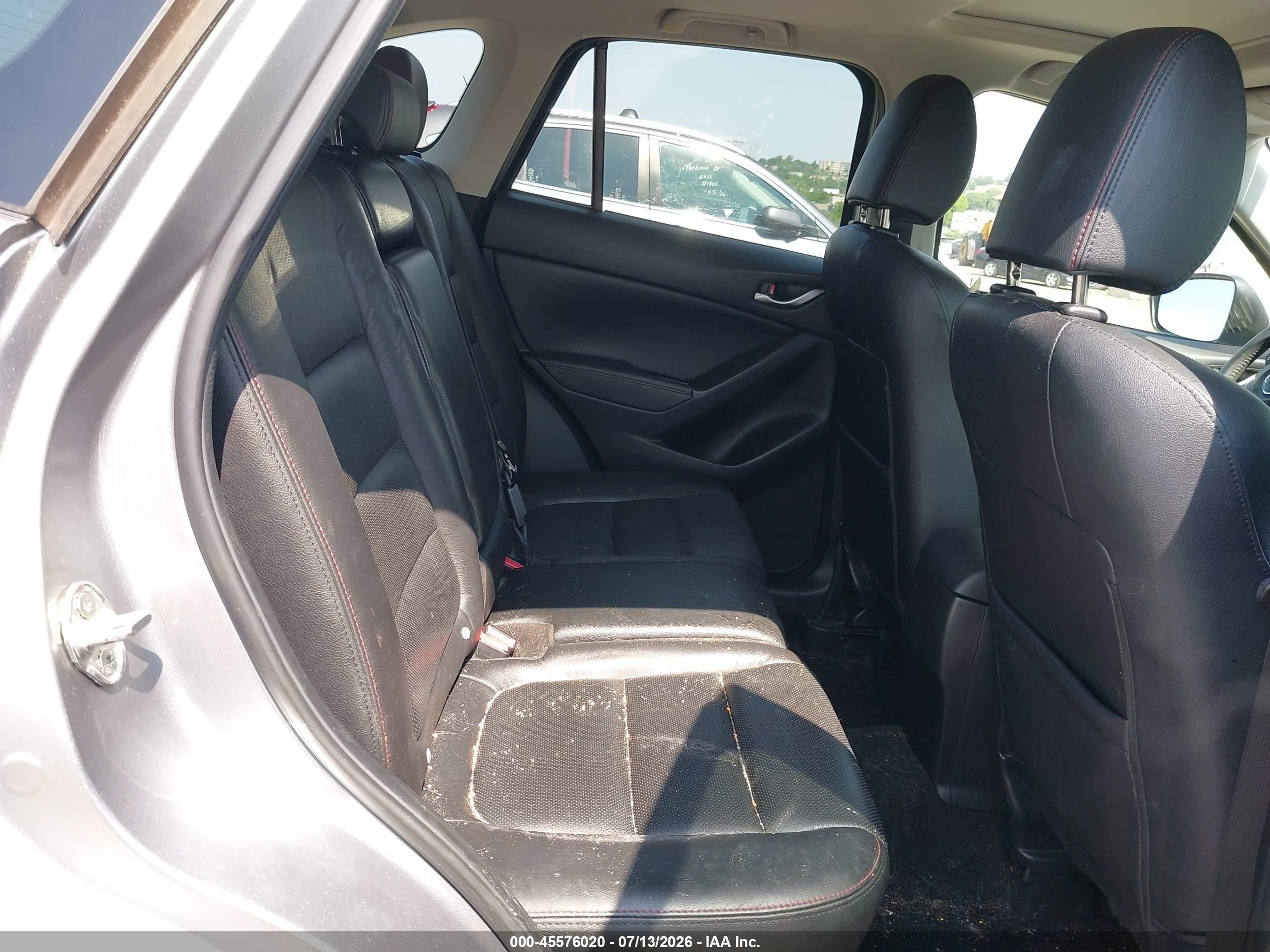 2014 Mazda Cx-5 Grand Touring Silver vin: JM3KE4DY7E0385282