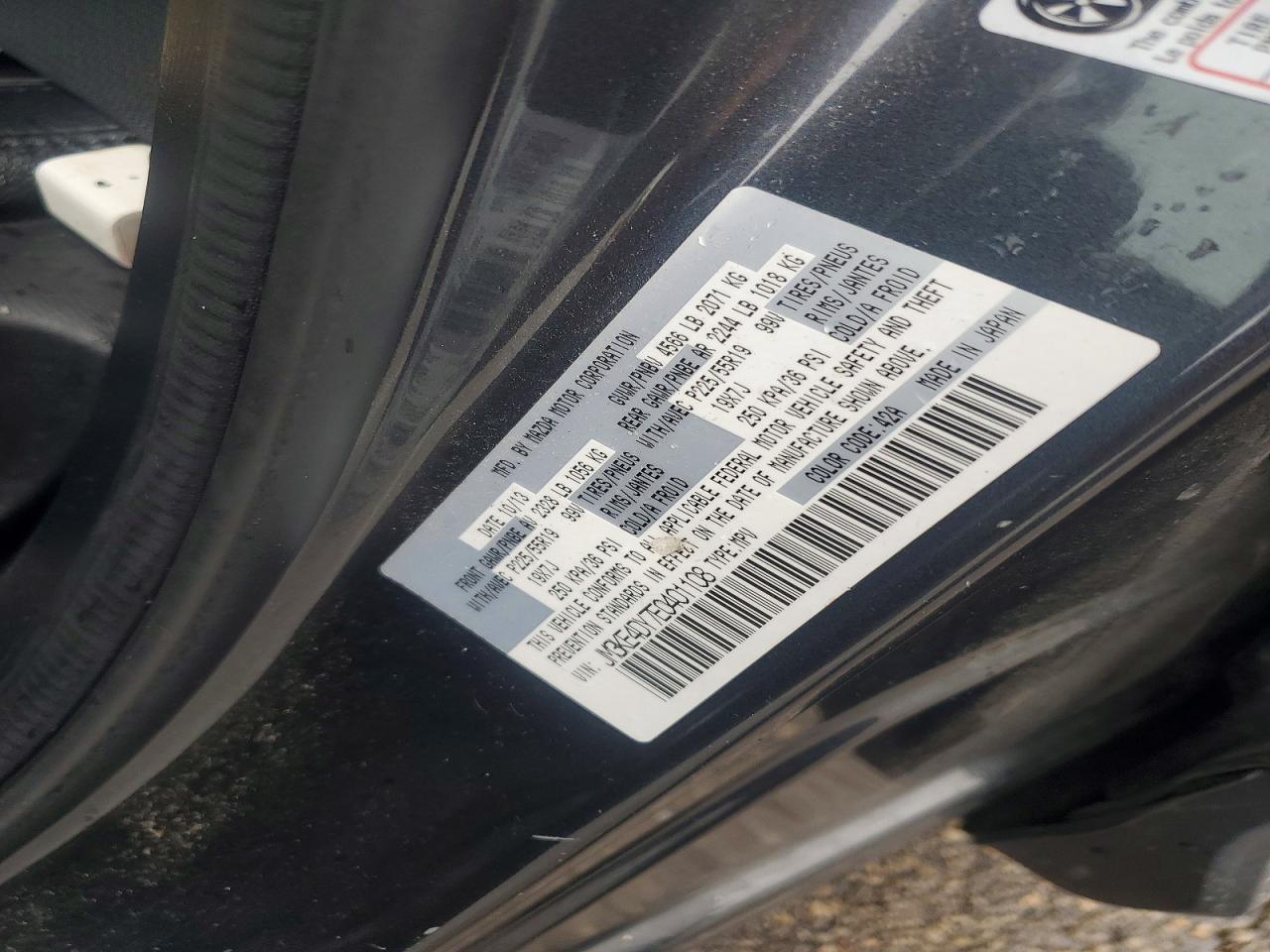 2014 Mazda Cx-5 Gt Серый vin: JM3KE4DY7E0401108