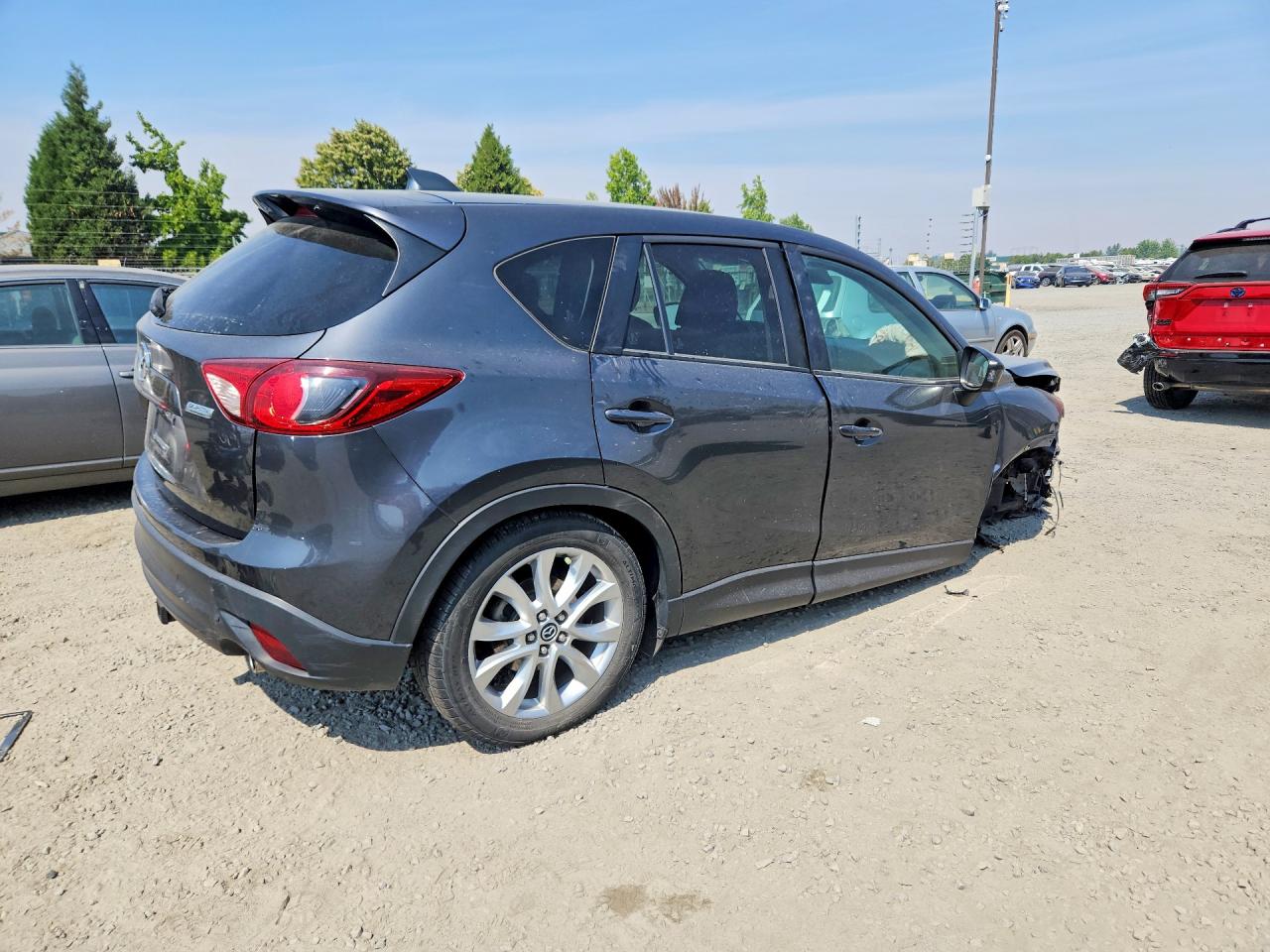 2014 Mazda Cx-5 Gt Gray vin: JM3KE4DY7E0420371