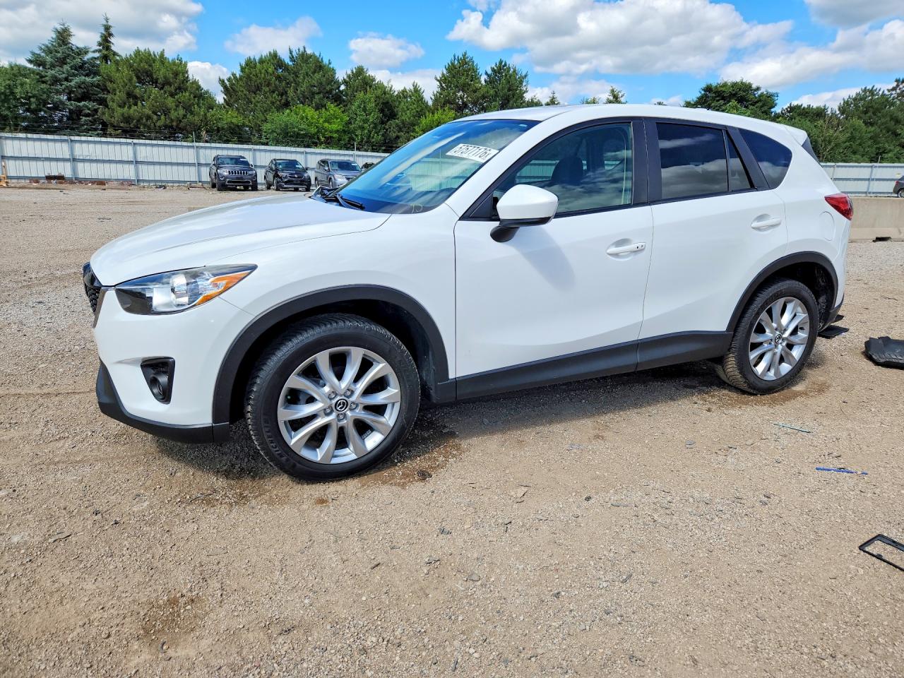 2015 Mazda Cx-5 Gt White vin: JM3KE4DY7F0446194