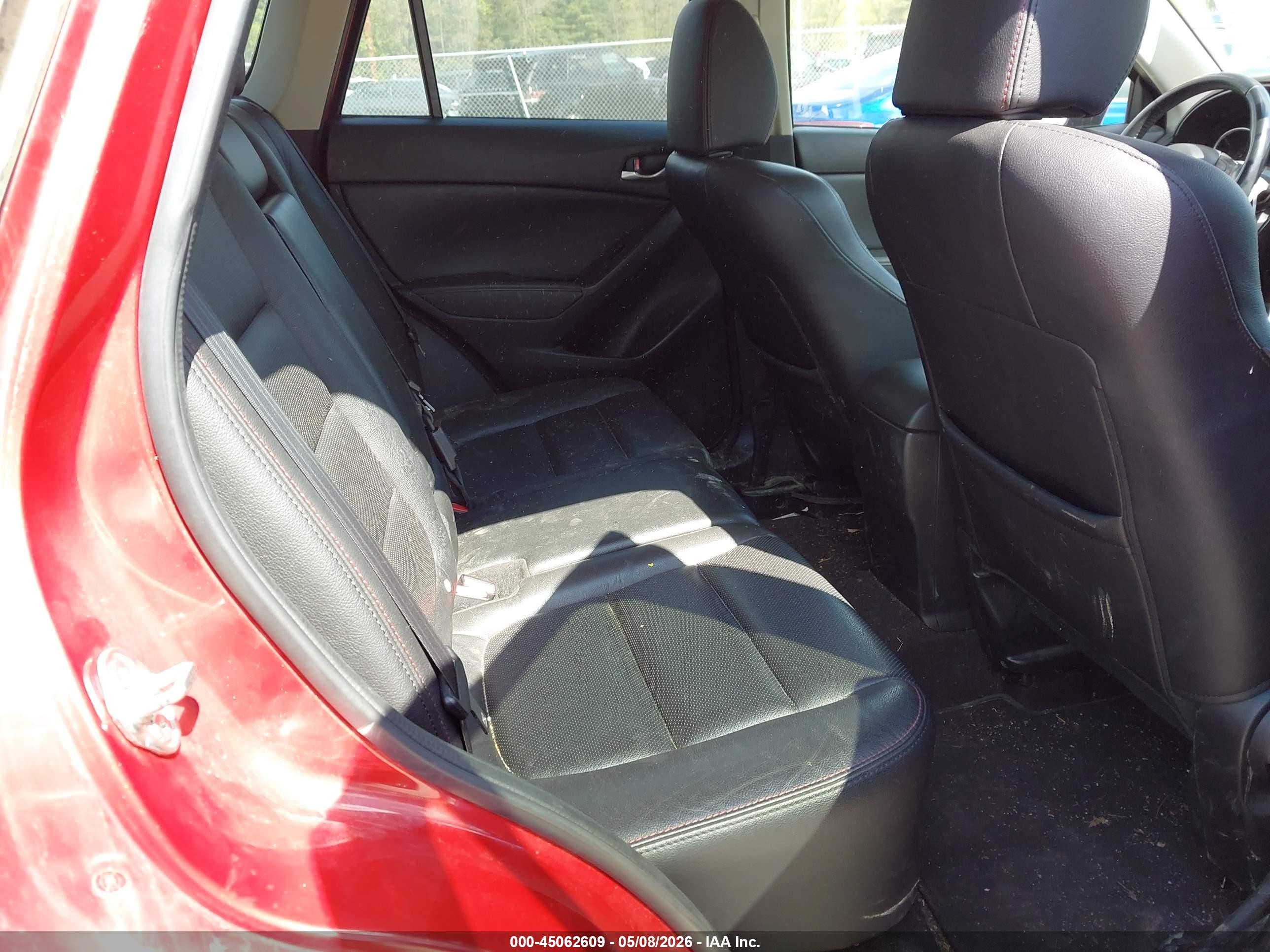 2015 Mazda Cx-5 Grand Touring Red vin: JM3KE4DY7F0447930