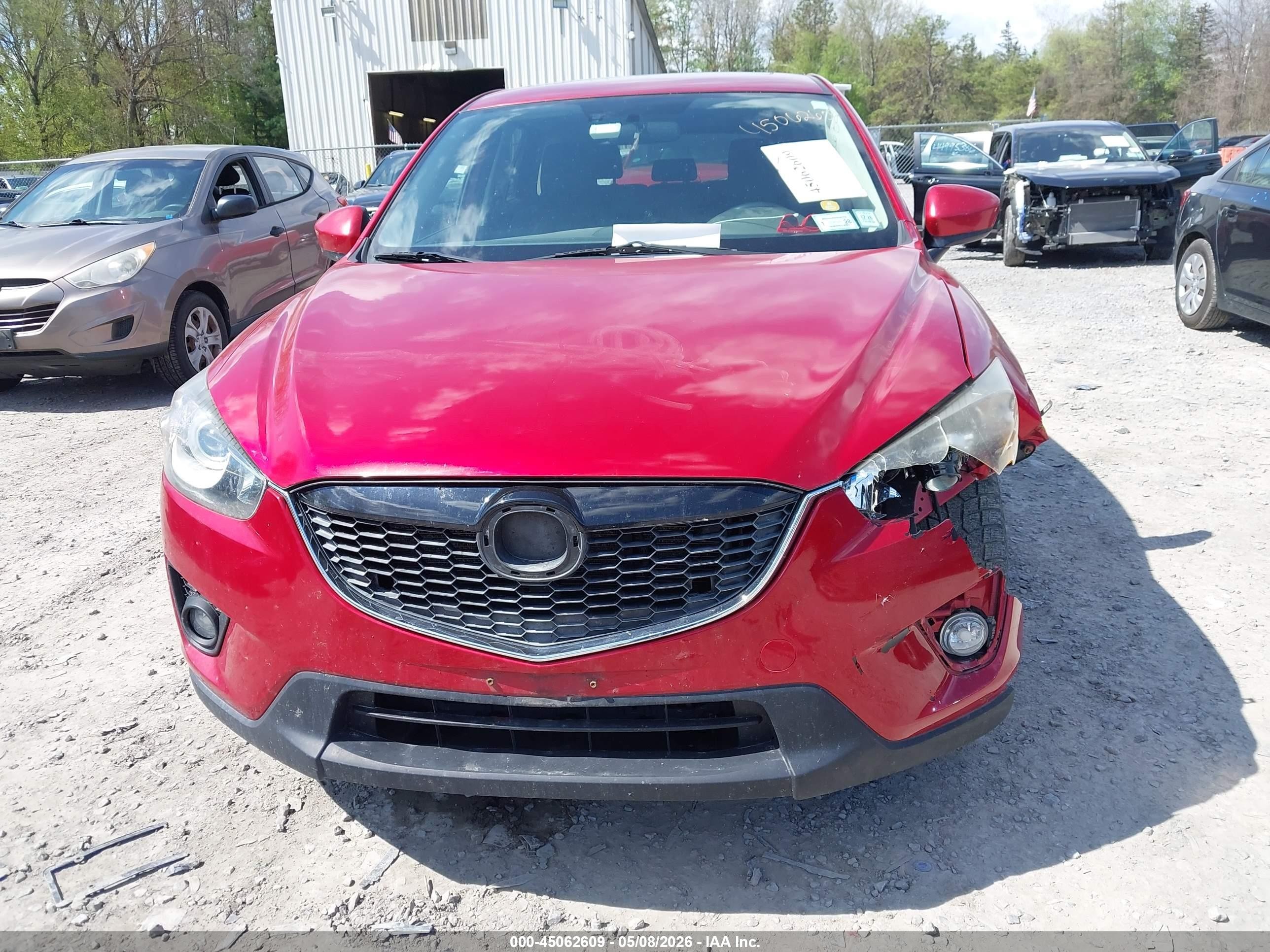 2015 Mazda Cx-5 Grand Touring Red vin: JM3KE4DY7F0447930