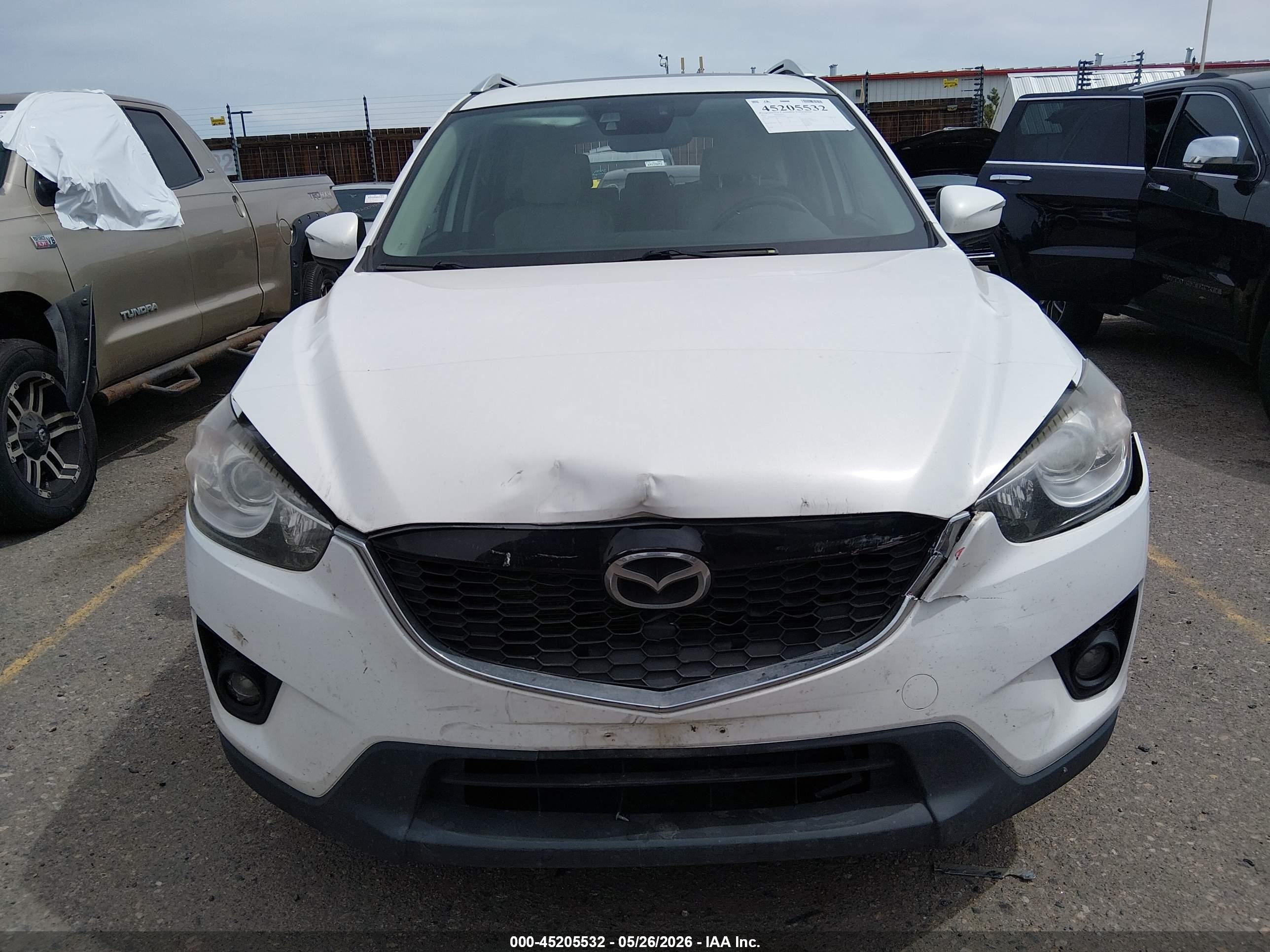 2015 Mazda Cx-5 Grand Touring Белый vin: JM3KE4DY7F0493242