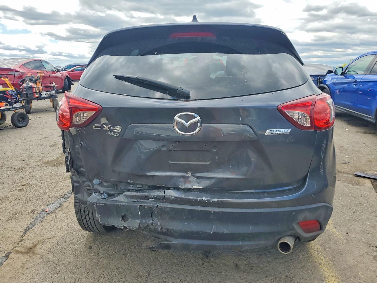 2015 Mazda Cx-5 Gt Серый vin: JM3KE4DY7F0496710