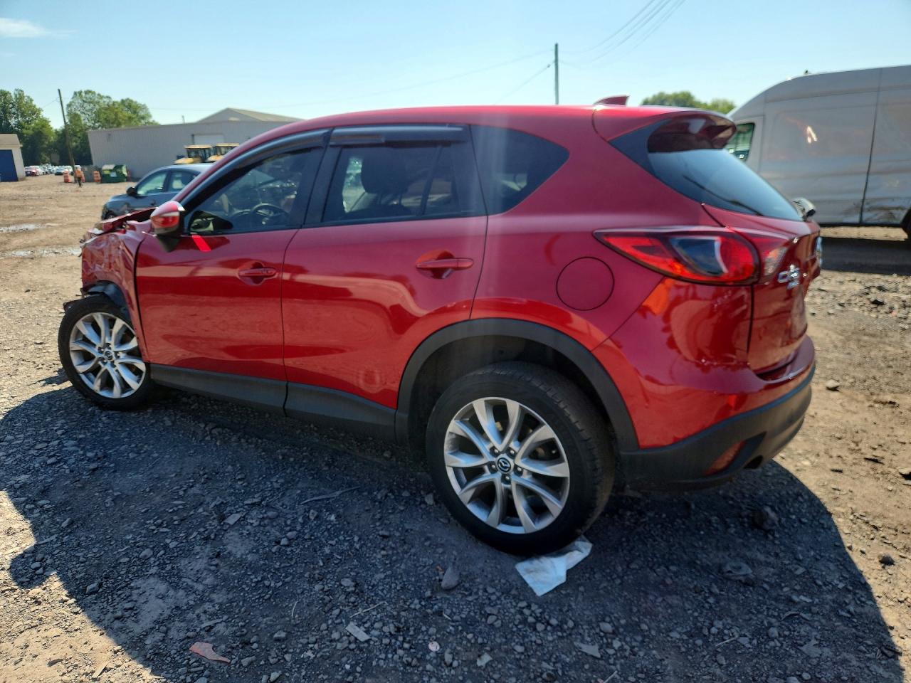 2015 Mazda Cx-5 Gt Red vin: JM3KE4DY7F0518642