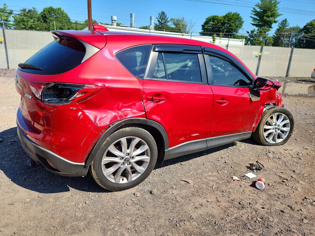 2015 Mazda Cx-5 Gt Red vin: JM3KE4DY7F0518642