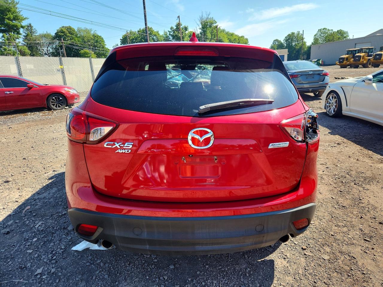 2015 Mazda Cx-5 Gt Red vin: JM3KE4DY7F0518642
