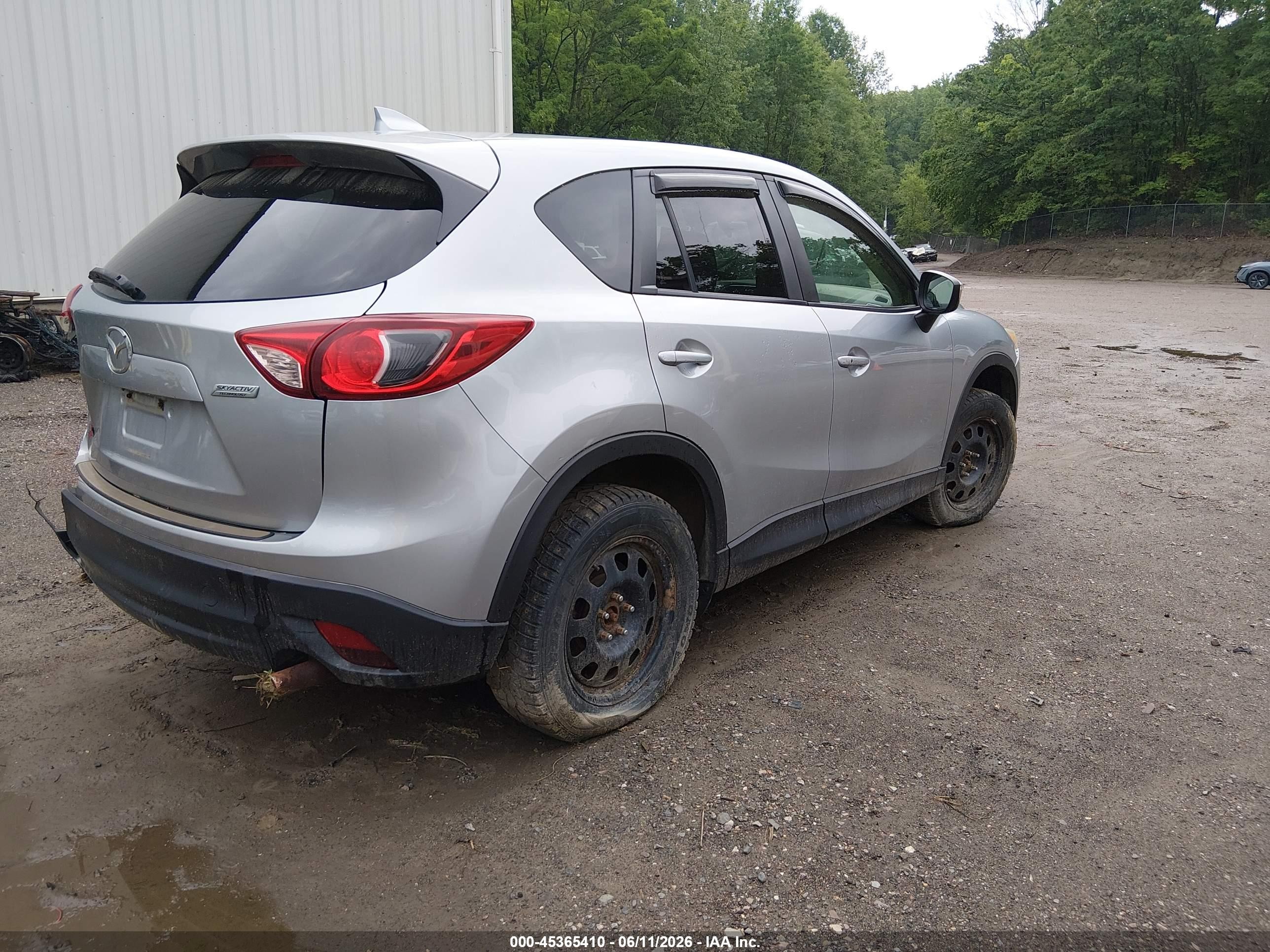 2016 Mazda Cx-5 Grand Touring Light Blue vin: JM3KE4DY7G0644176