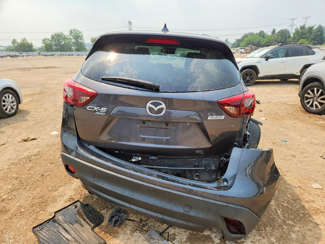 2016 Mazda Cx-5 Gt Gray vin: JM3KE4DY7G0693426