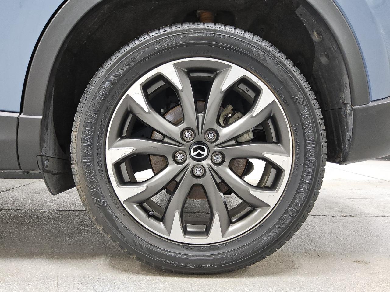 2016 Mazda Cx-5 Gt Blue vin: JM3KE4DY7G0726246 Damage: Left Rear Wheel, Curb Rash, 4 To 5 Inches