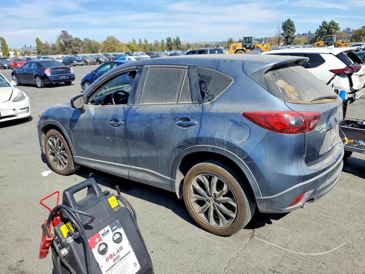 2016 Mazda Cx-5 Gt Blue vin: JM3KE4DY7G0789251