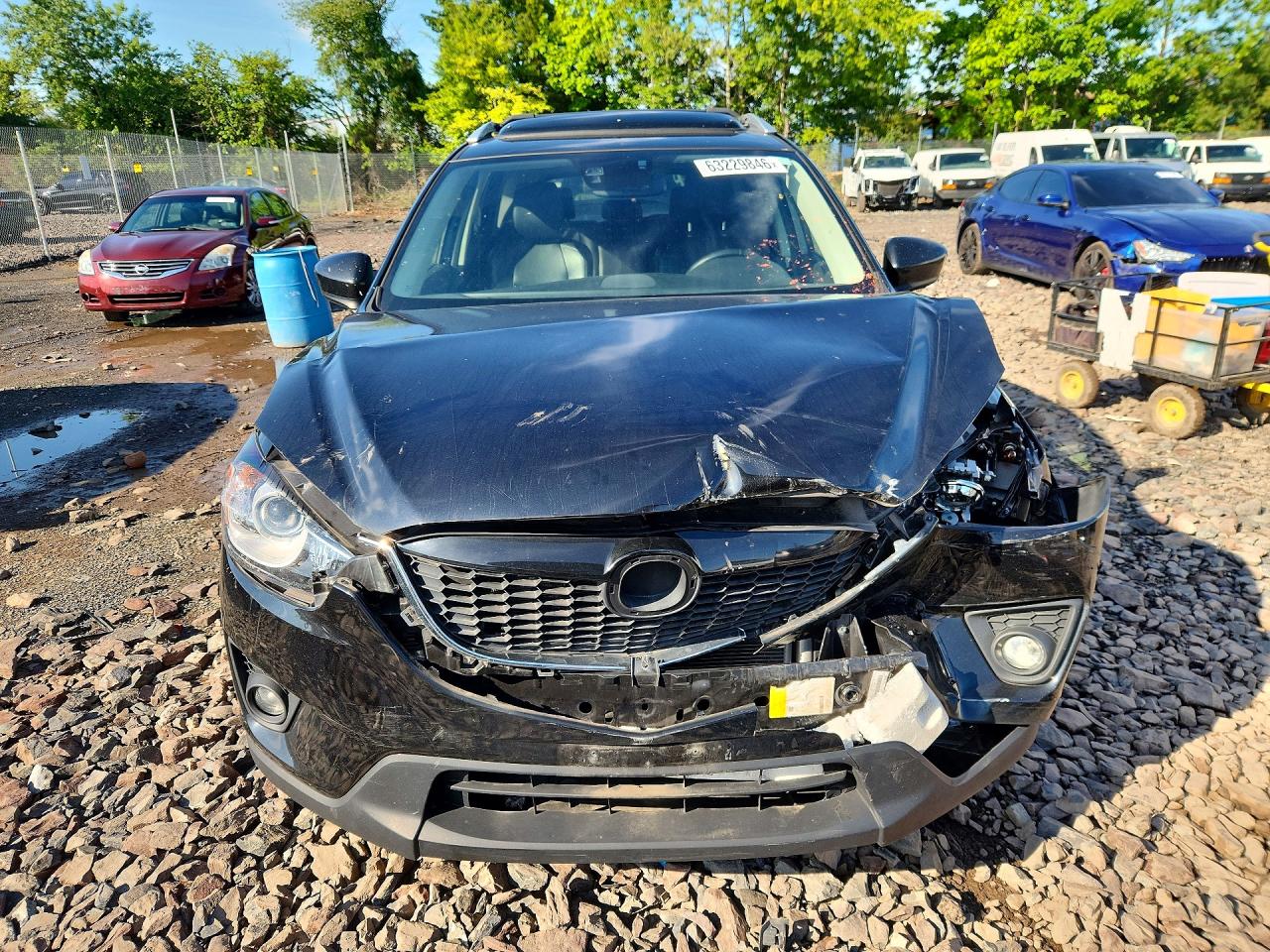 2014 Mazda Cx-5 Gt Black vin: JM3KE4DY8E0416152