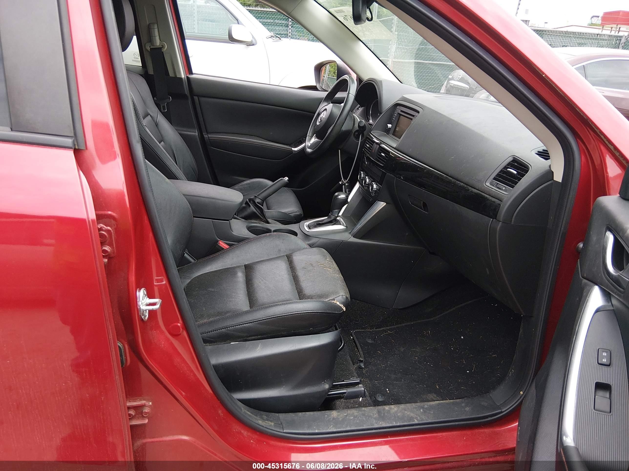 2014 Mazda Cx-5 Grand Touring Красный vin: JM3KE4DY8E0421237