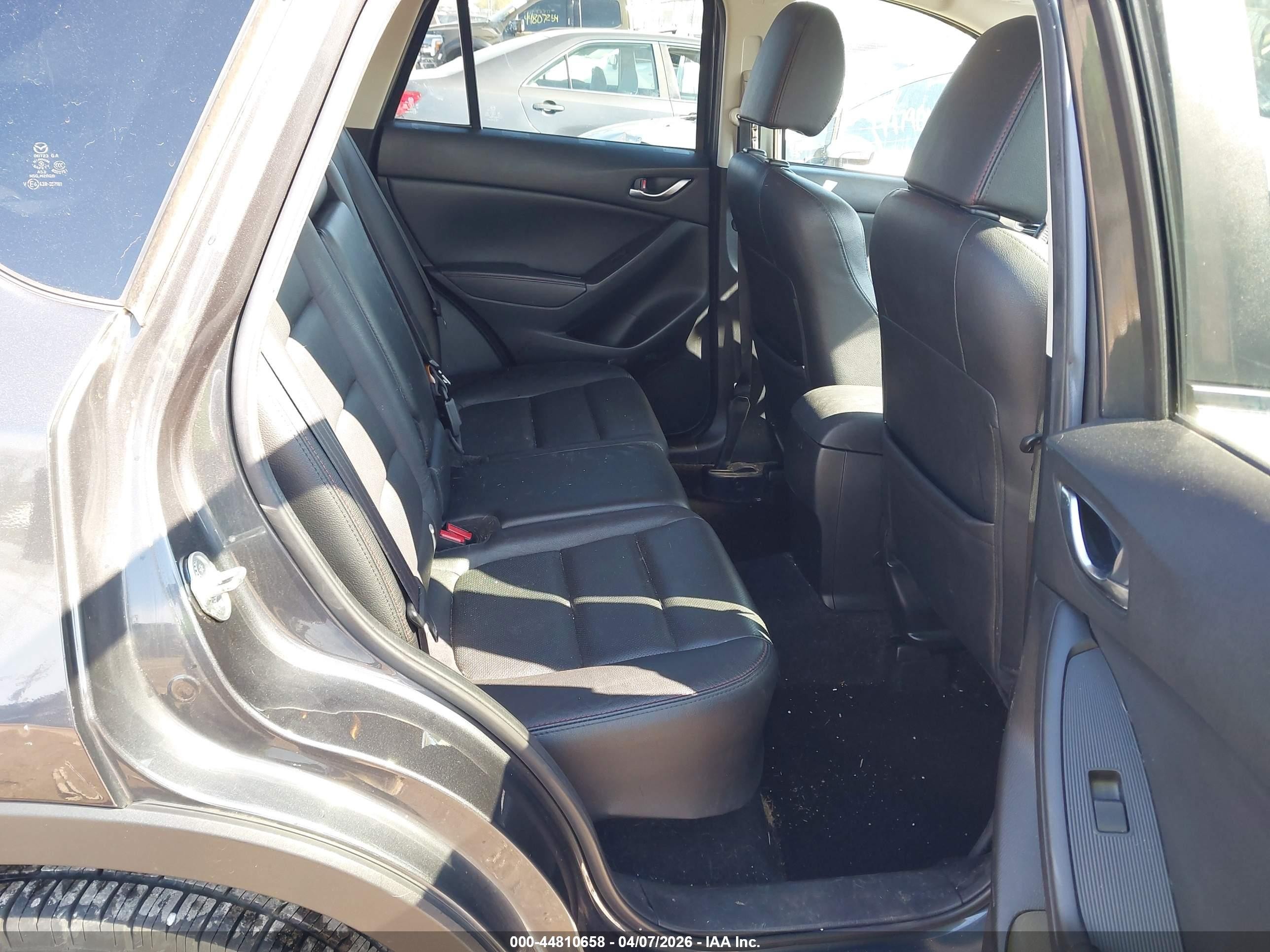 2015 Mazda Cx-5 Grand Touring Gray vin: JM3KE4DY8F0445409