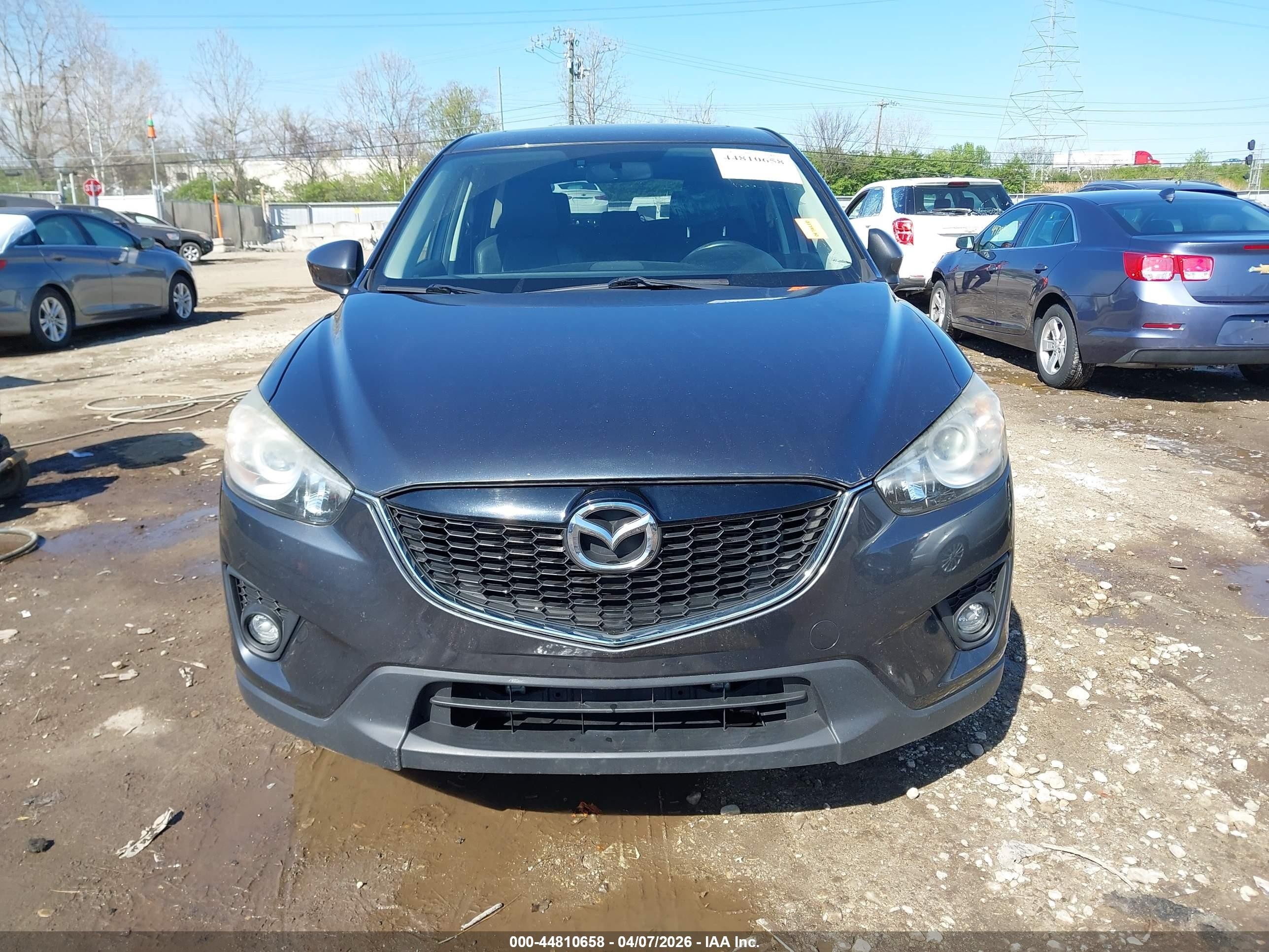 2015 Mazda Cx-5 Grand Touring Gray vin: JM3KE4DY8F0445409