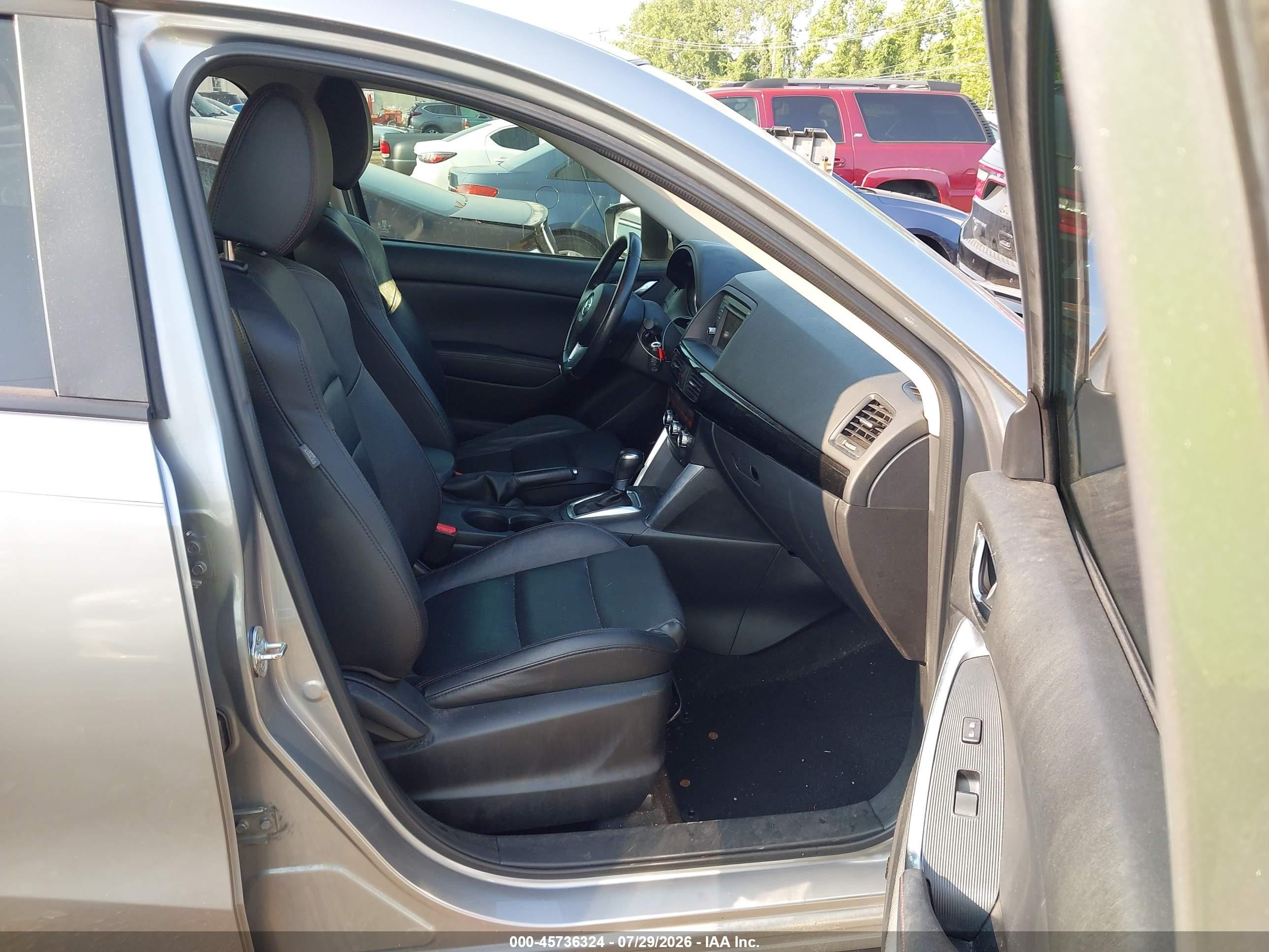 2015 Mazda Cx-5 Grand Touring Silver vin: JM3KE4DY8F0469550