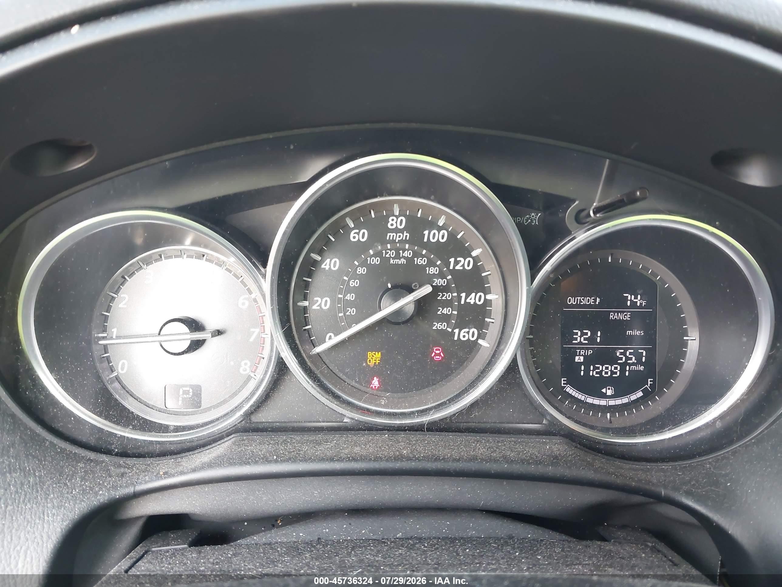 2015 Mazda Cx-5 Grand Touring Silver vin: JM3KE4DY8F0469550