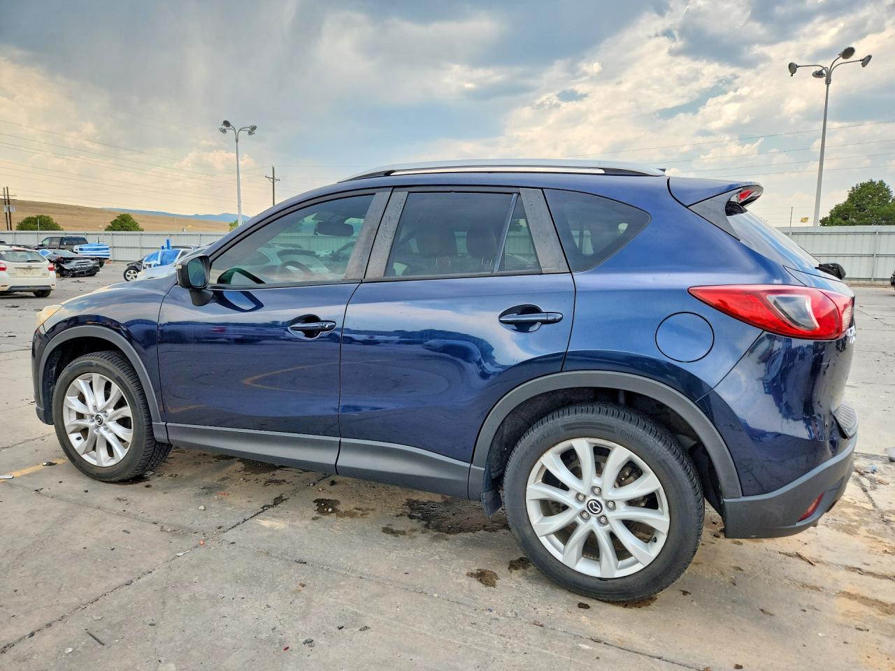 2015 Mazda Cx-5 Gt Blue vin: JM3KE4DY8F0471315
