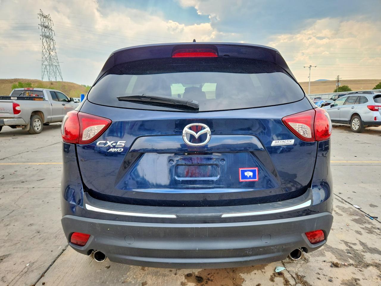 2015 Mazda Cx-5 Gt Blue vin: JM3KE4DY8F0471315