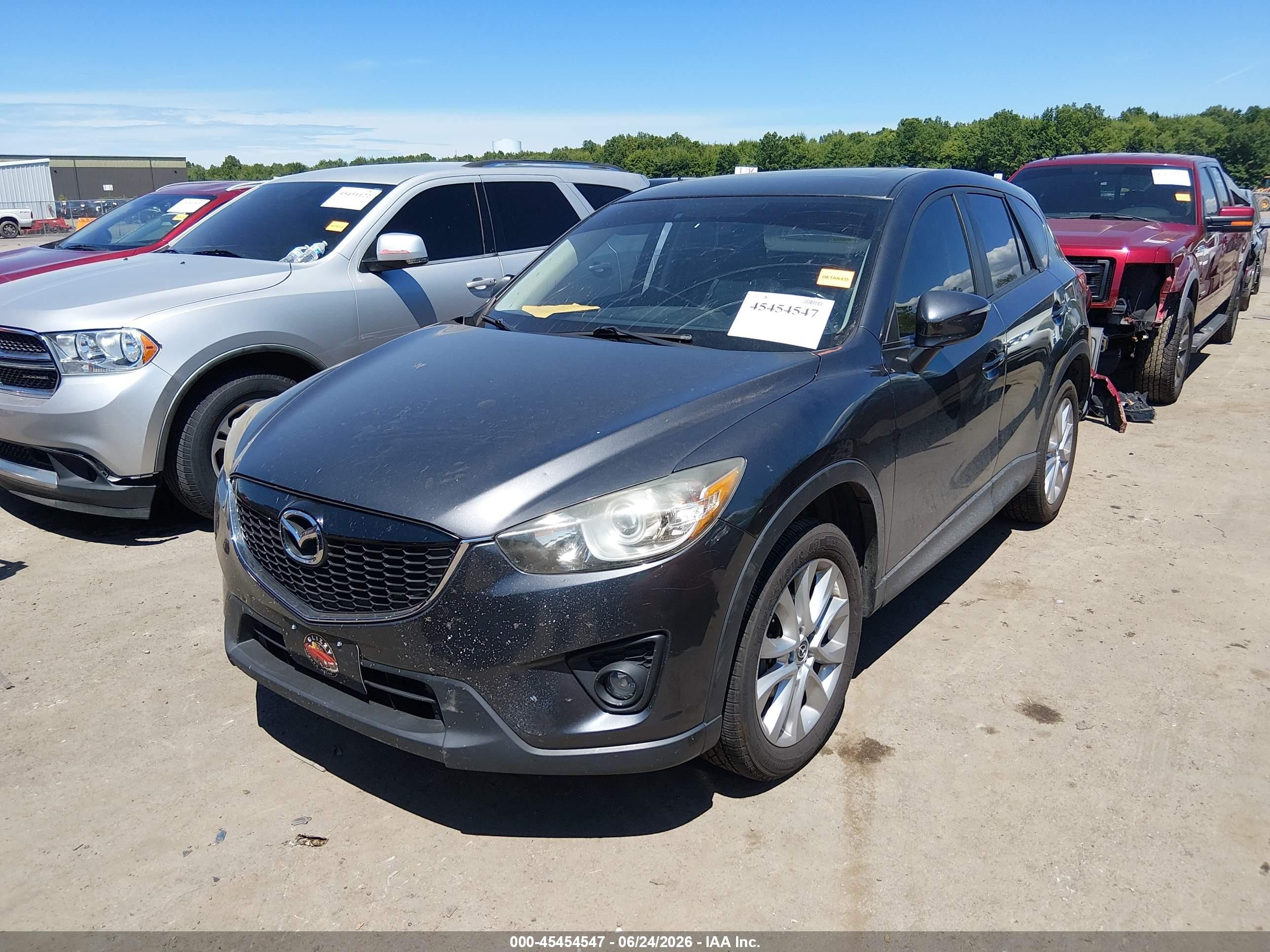 2015 Mazda Cx-5 Grand Touring Gray vin: JM3KE4DY8F0502854