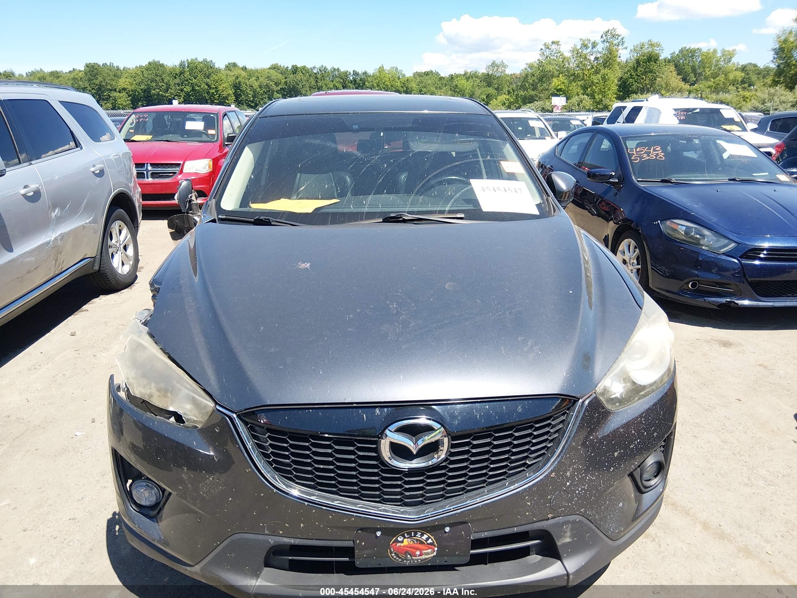 2015 Mazda Cx-5 Grand Touring Gray vin: JM3KE4DY8F0502854