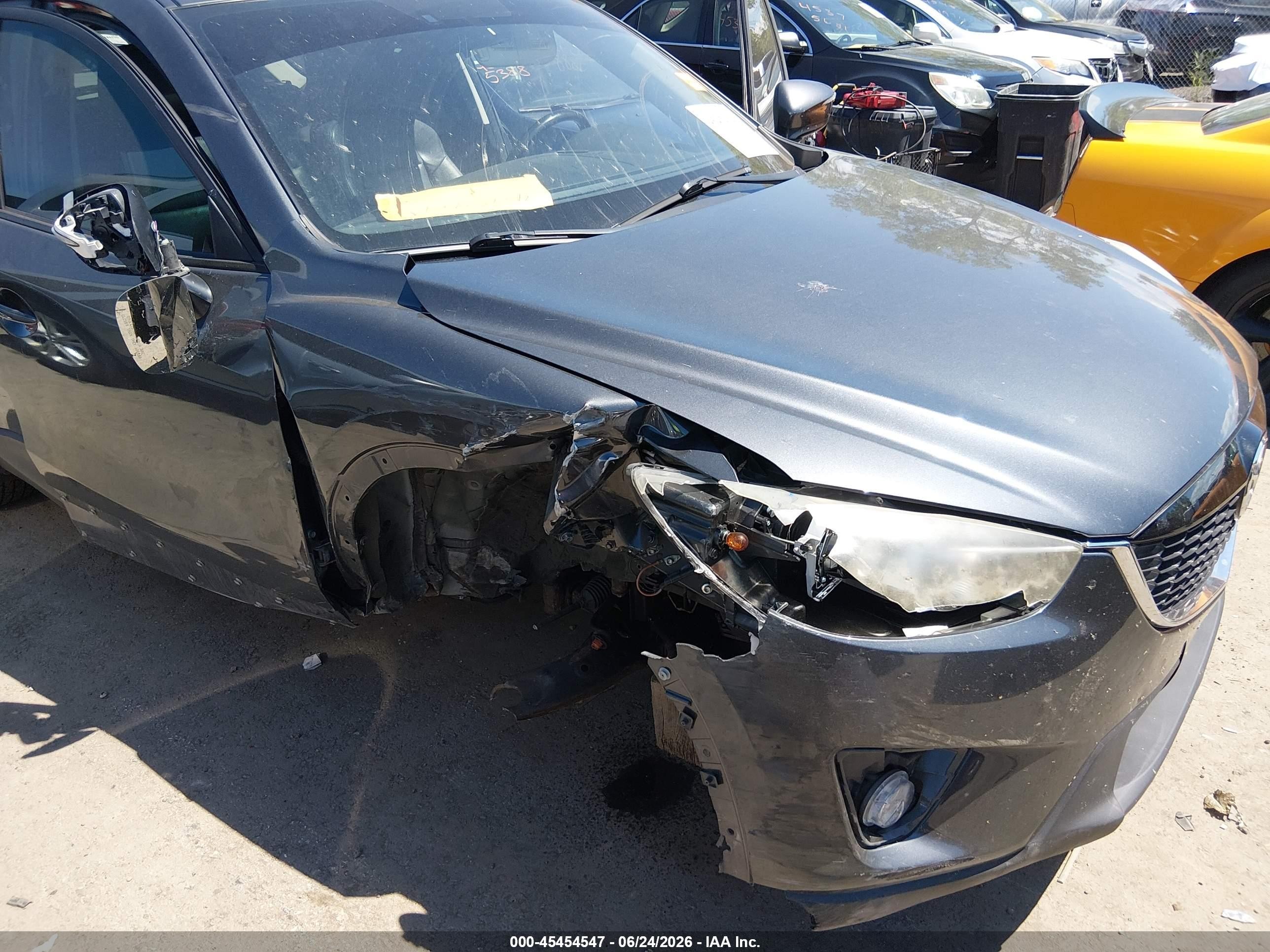 2015 Mazda Cx-5 Grand Touring Gray vin: JM3KE4DY8F0502854