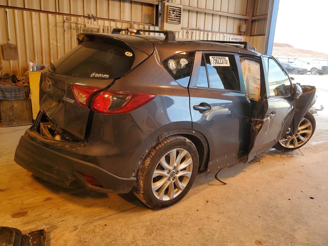 2015 Mazda Cx-5 Gt Серый vin: JM3KE4DY8F0527284