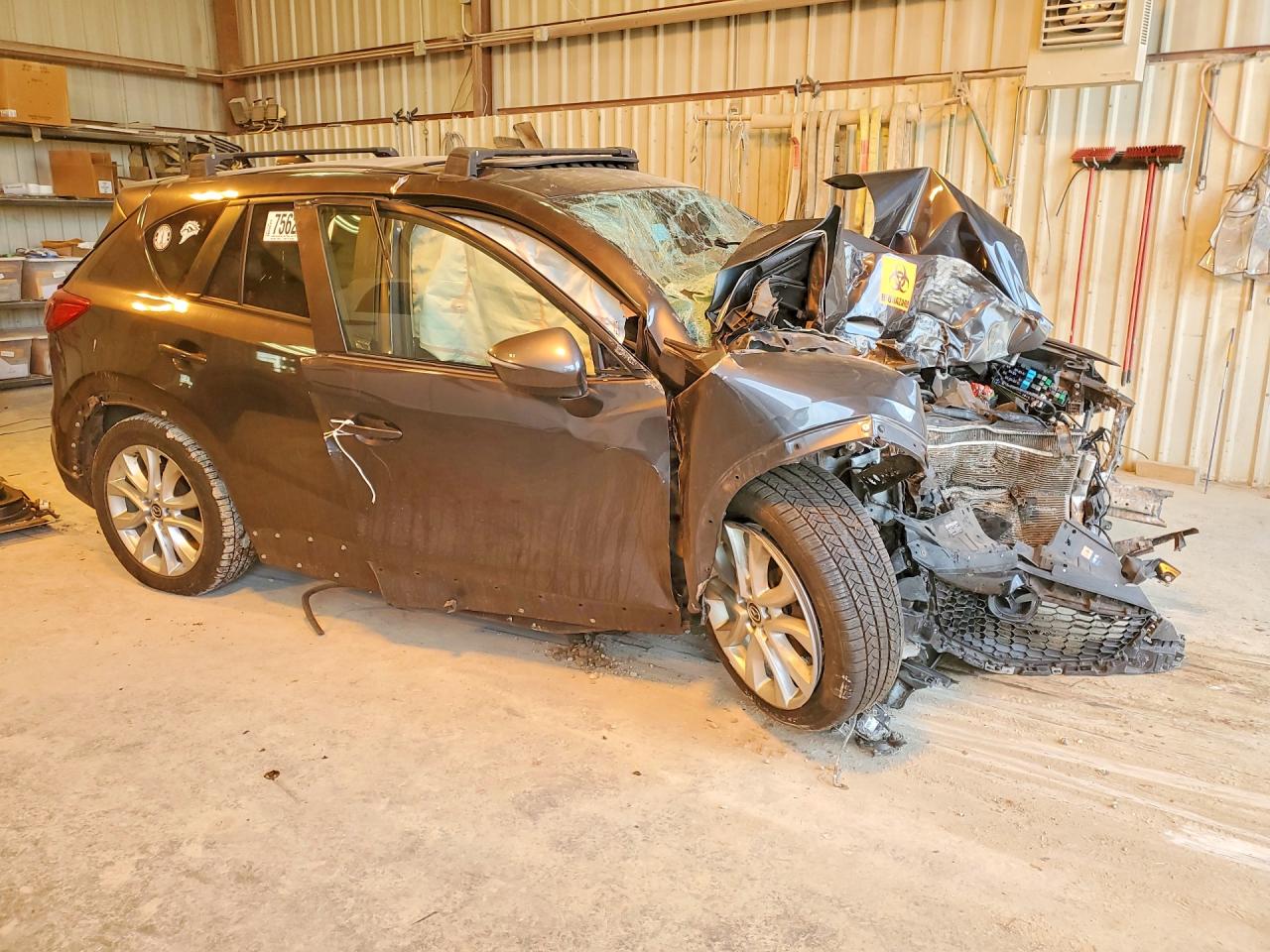 2015 Mazda Cx-5 Gt Серый vin: JM3KE4DY8F0527284