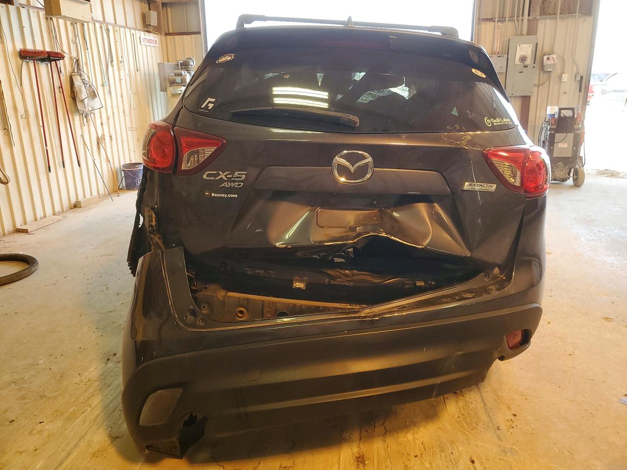 2015 Mazda Cx-5 Gt Серый vin: JM3KE4DY8F0527284