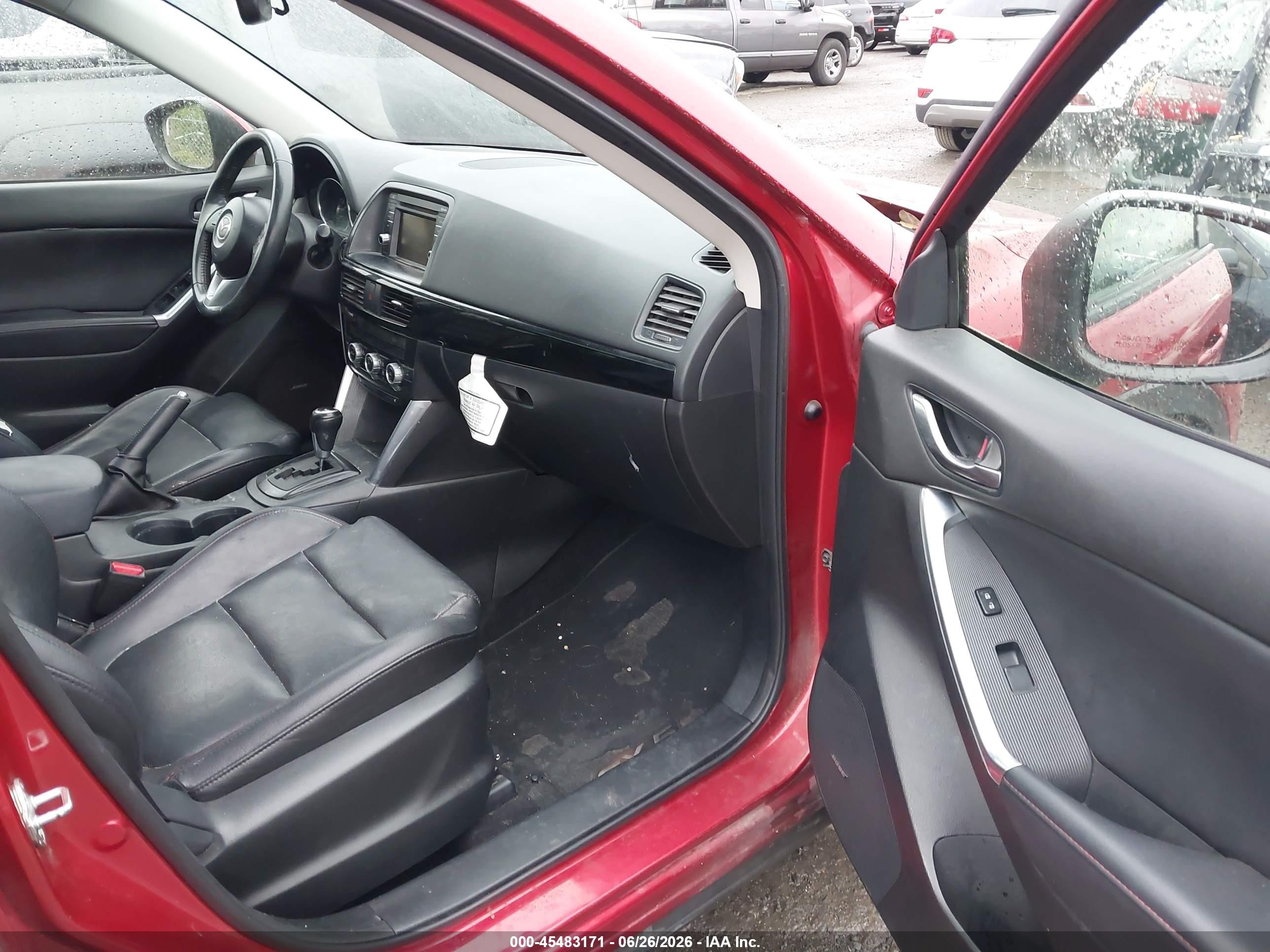 2014 Mazda Cx-5 Grand Touring Red vin: JM3KE4DY9E0390984