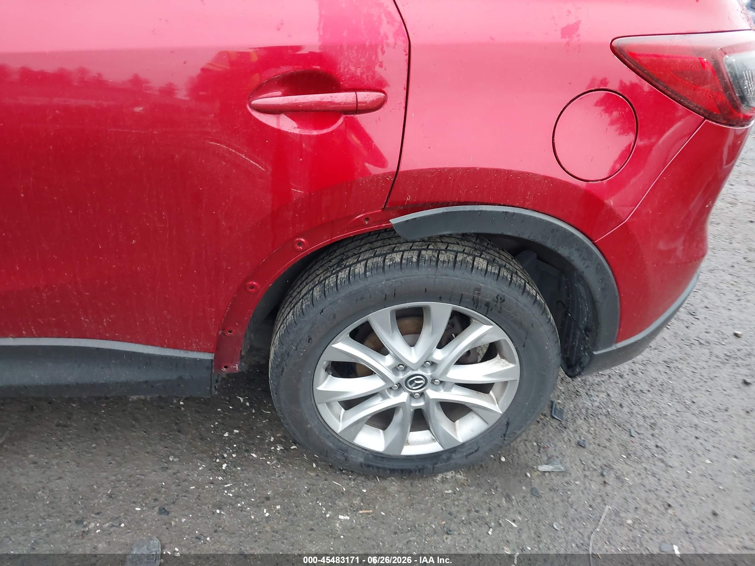 2014 Mazda Cx-5 Grand Touring Red vin: JM3KE4DY9E0390984