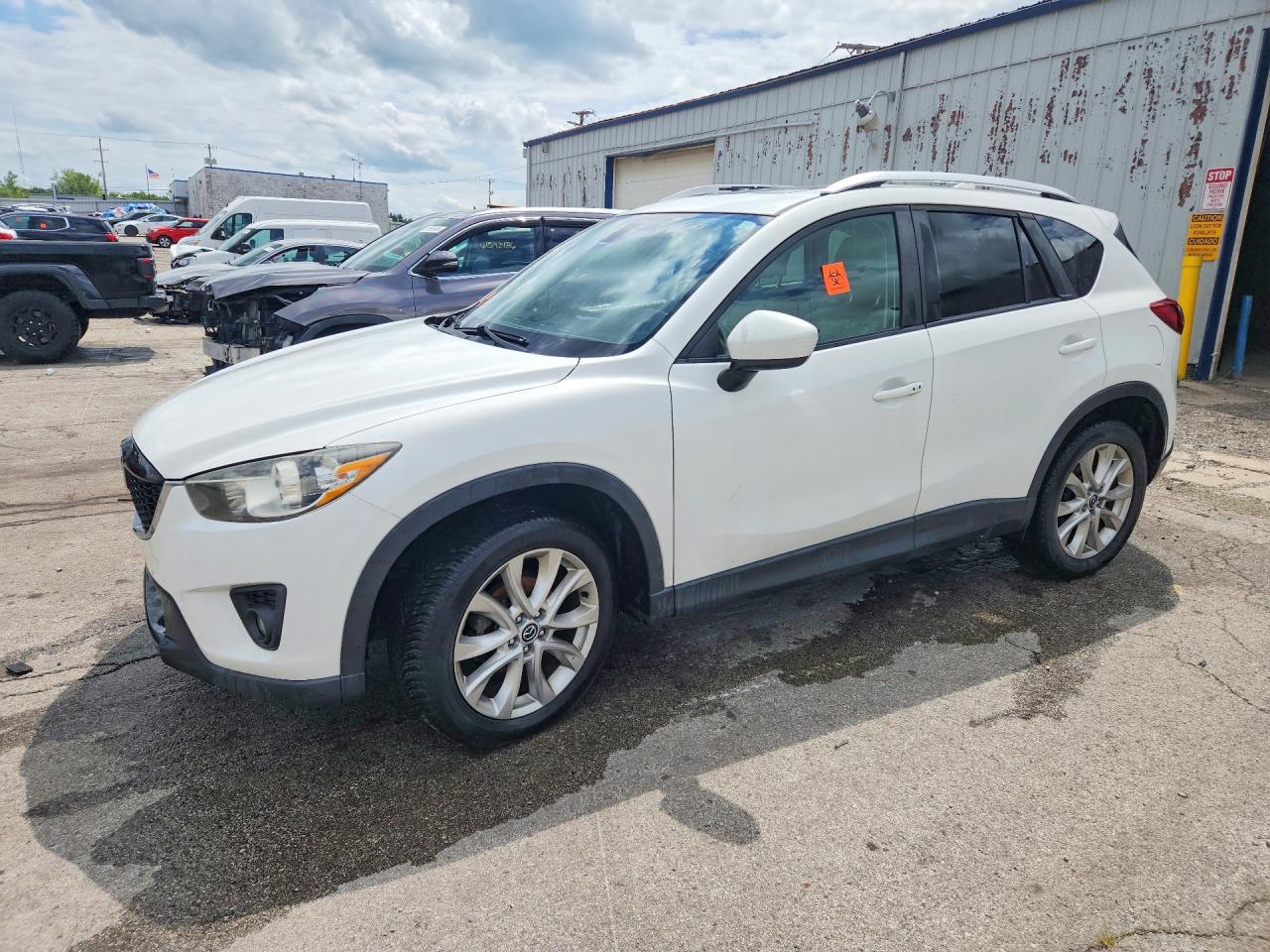 2015 Mazda Cx-5 Gt White vin: JM3KE4DY9F0454801