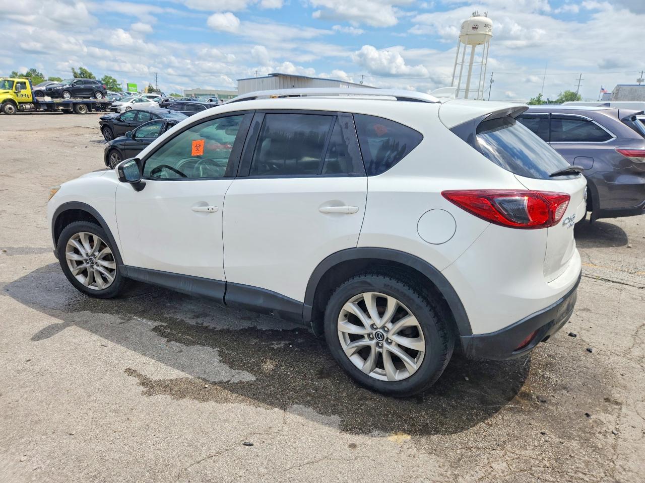 2015 Mazda Cx-5 Gt White vin: JM3KE4DY9F0454801