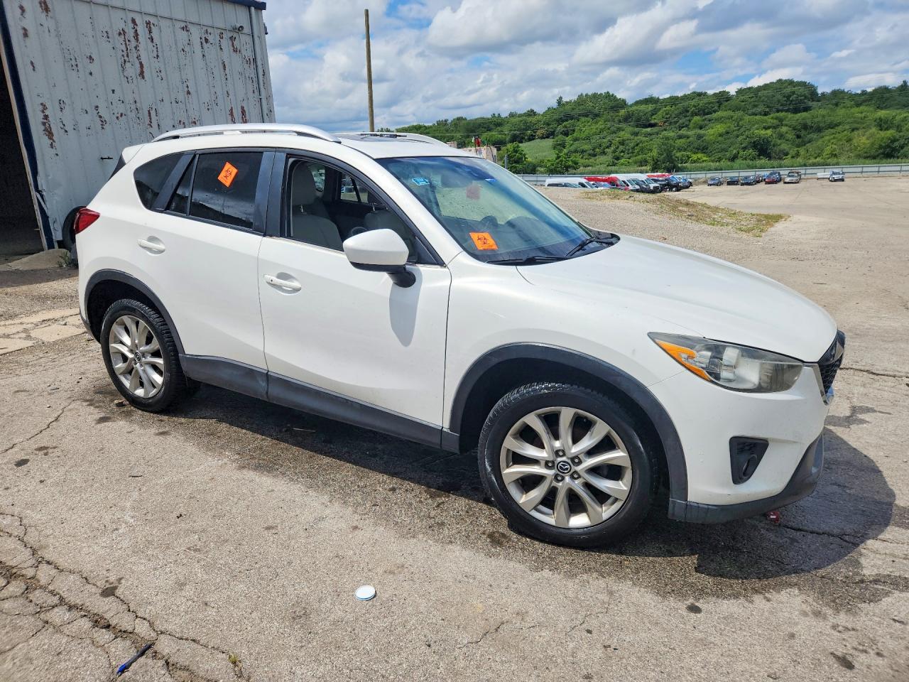 2015 Mazda Cx-5 Gt White vin: JM3KE4DY9F0454801