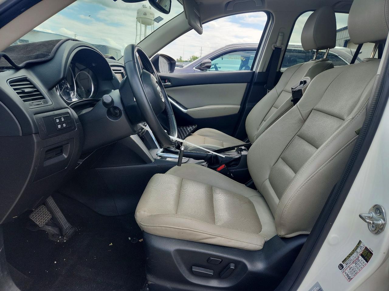 2015 Mazda Cx-5 Gt White vin: JM3KE4DY9F0454801