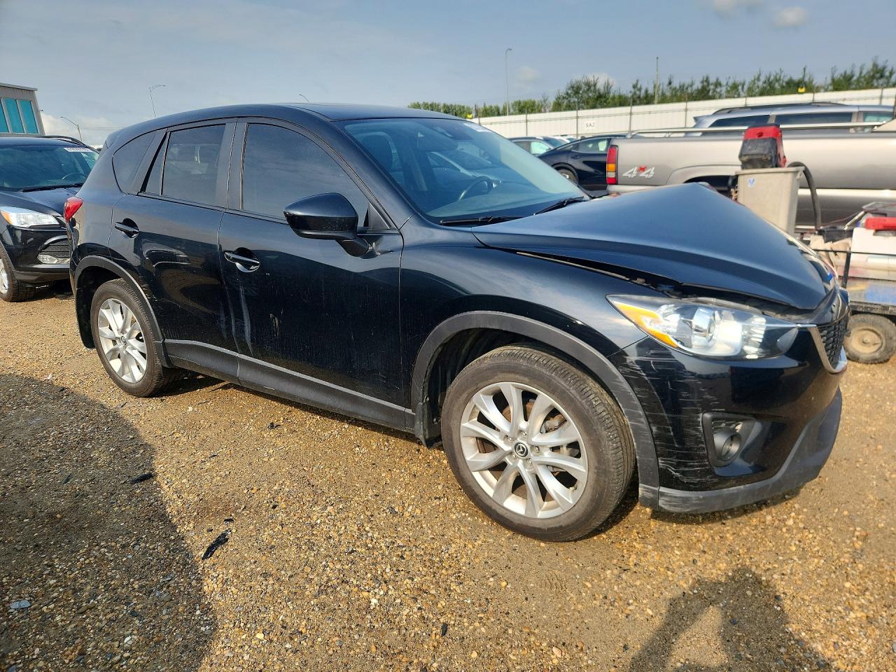 2015 Mazda Cx-5 Gt Черный vin: JM3KE4DY9F0463675