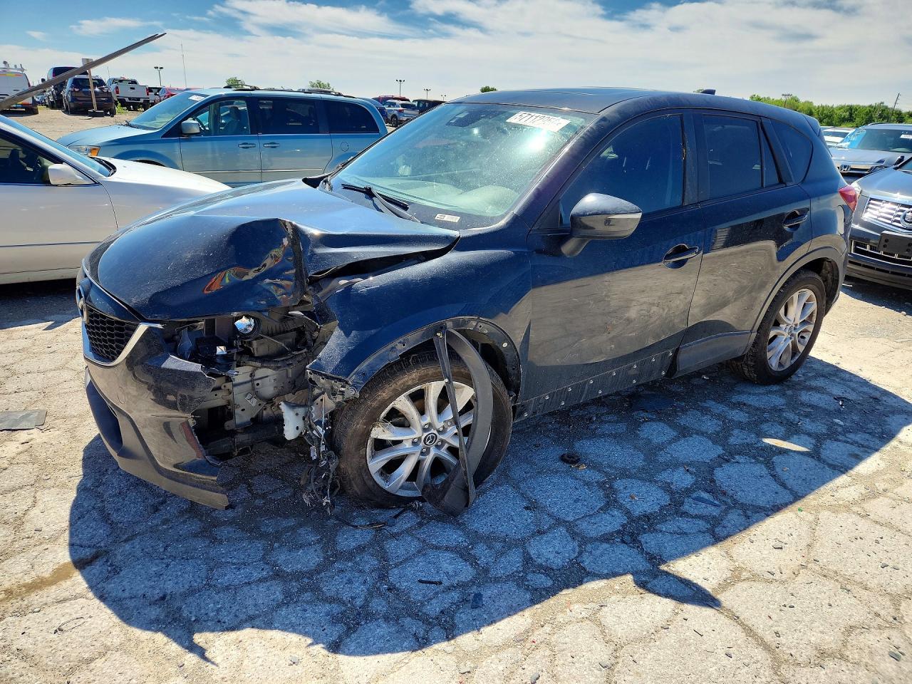 2015 Mazda Cx-5 Gt Черный vin: JM3KE4DY9F0483778