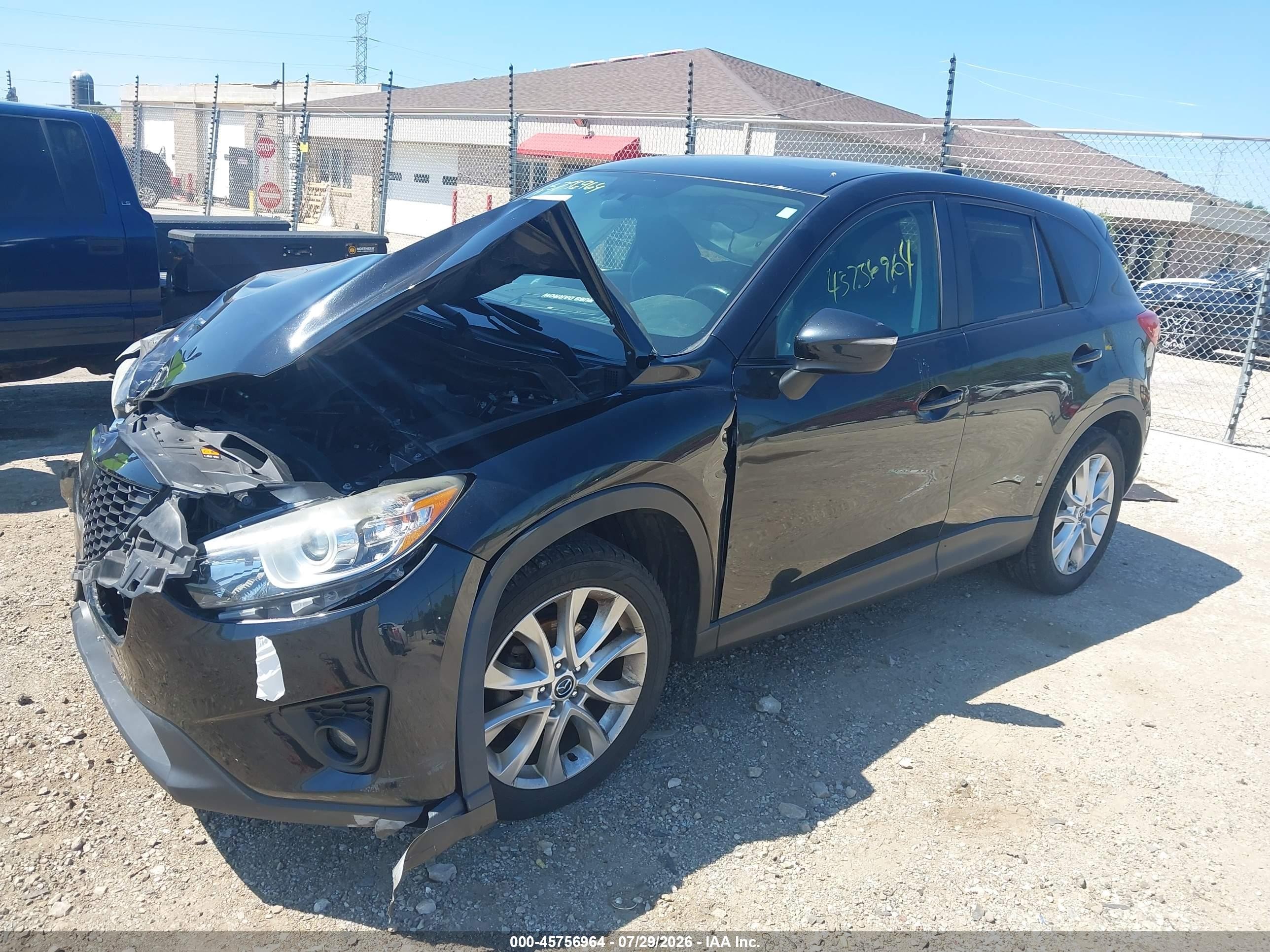 2015 Mazda Cx-5 Grand Touring Black vin: JM3KE4DY9F0501115