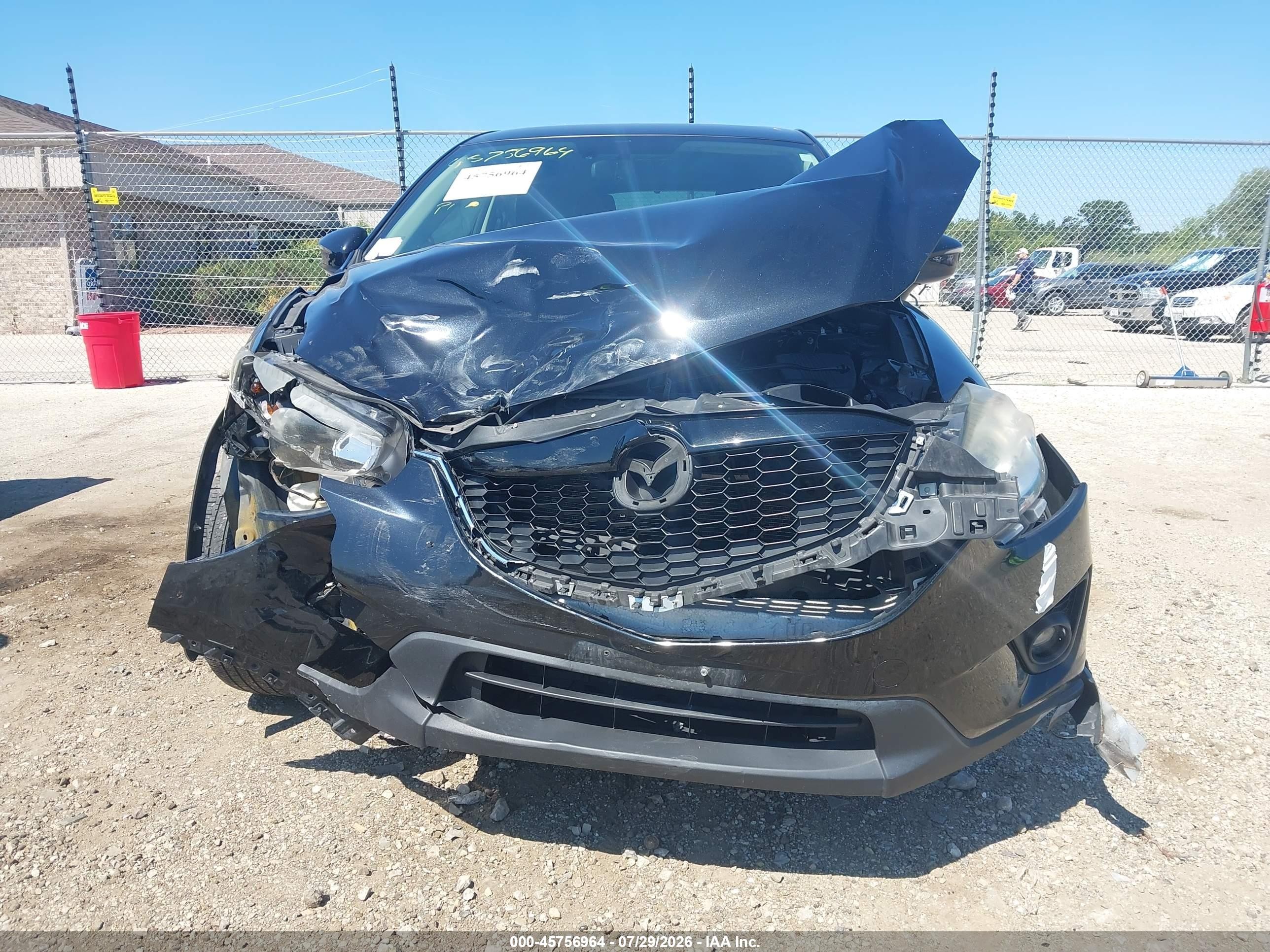 2015 Mazda Cx-5 Grand Touring Black vin: JM3KE4DY9F0501115