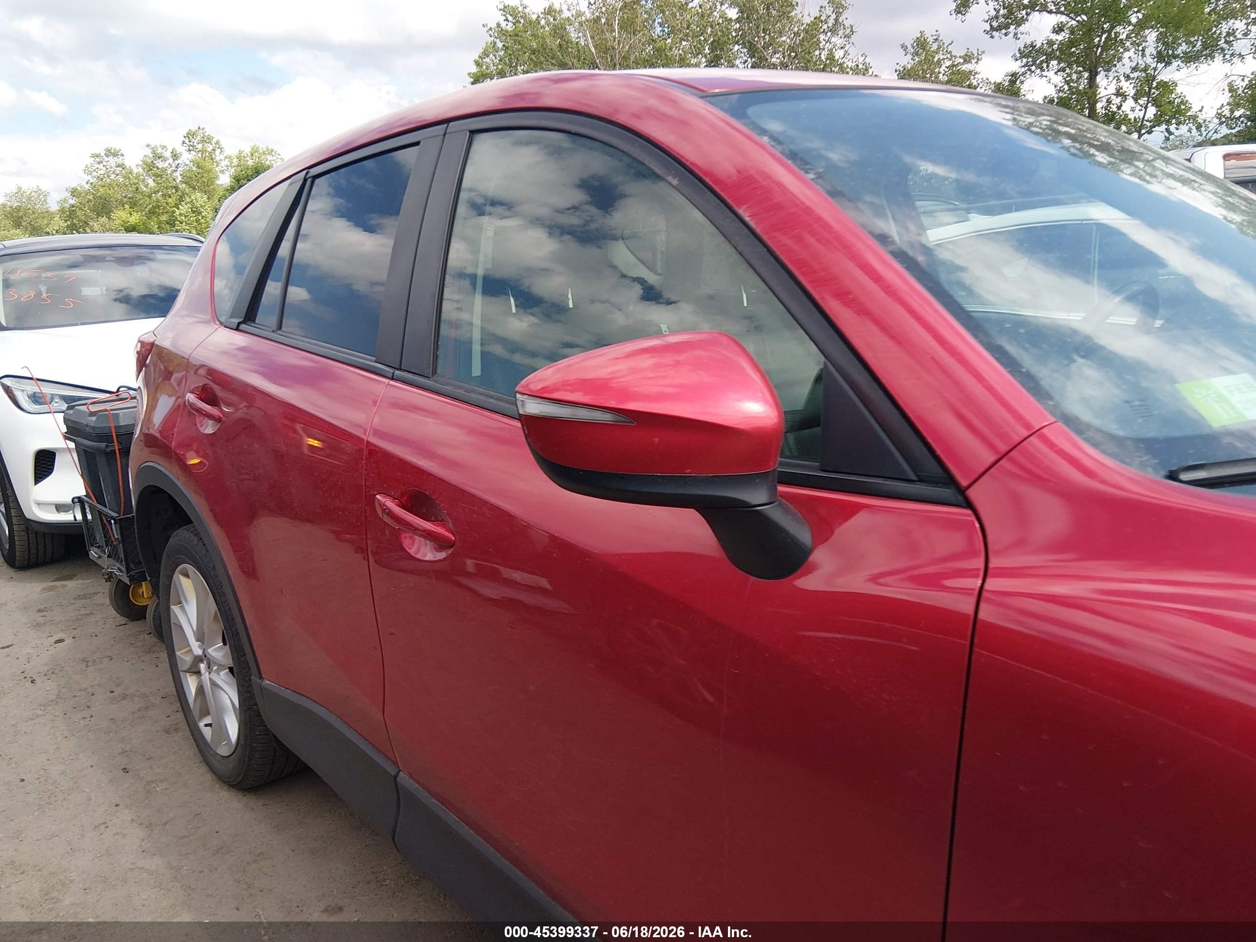 2015 Mazda Cx-5 Grand Touring Red vin: JM3KE4DY9F0515404