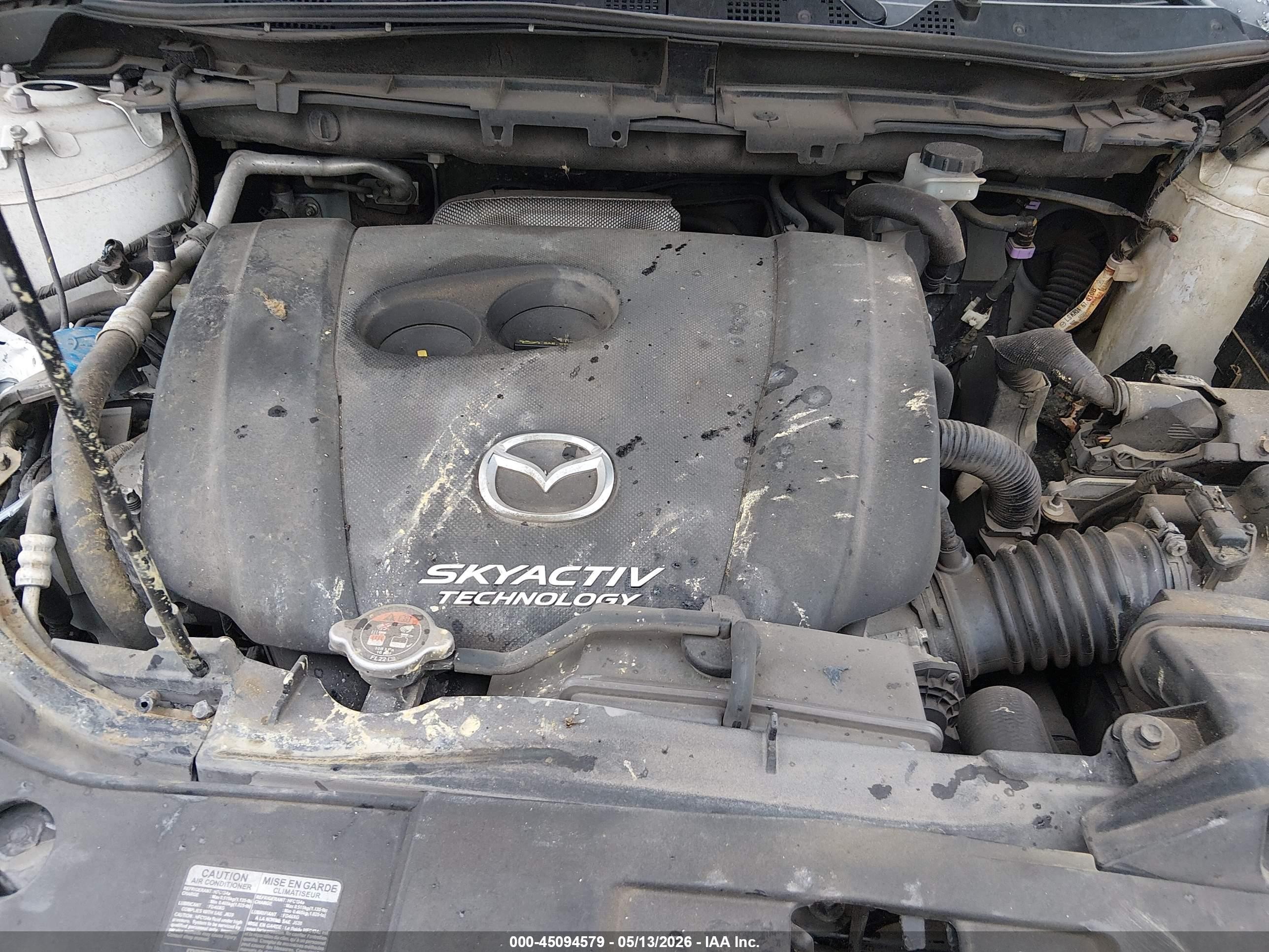 2015 Mazda Cx-5 Grand Touring Белый vin: JM3KE4DY9F0540626