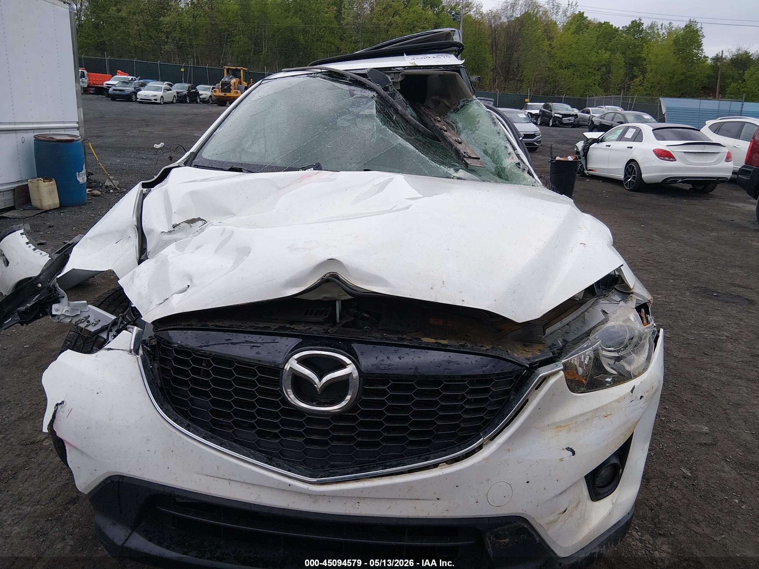 2015 Mazda Cx-5 Grand Touring Белый vin: JM3KE4DY9F0540626