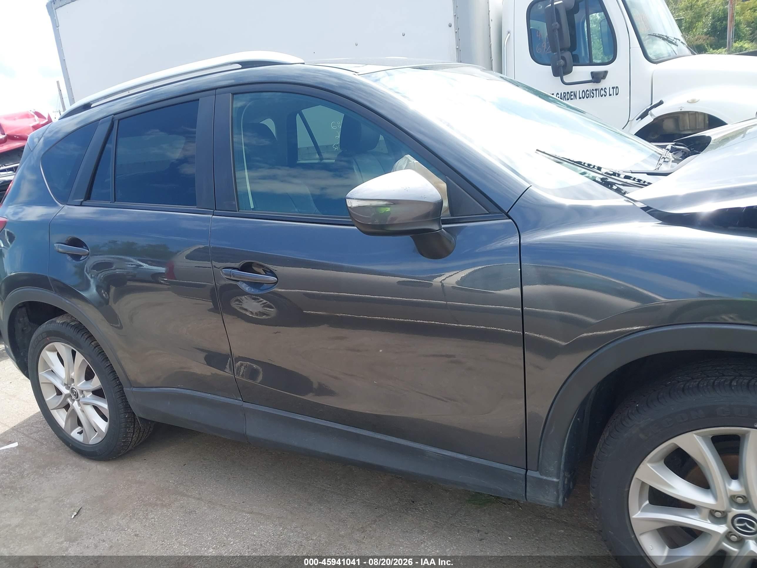 2015 Mazda Cx-5 Grand Touring Gray vin: JM3KE4DY9F0550945