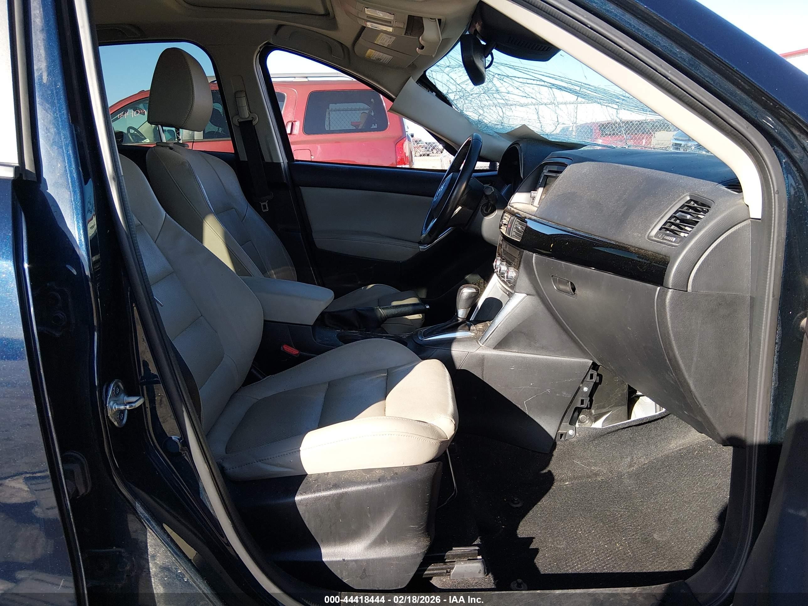 2015 Mazda Cx-5 Grand Touring Blue vin: JM3KE4DY9F0553800