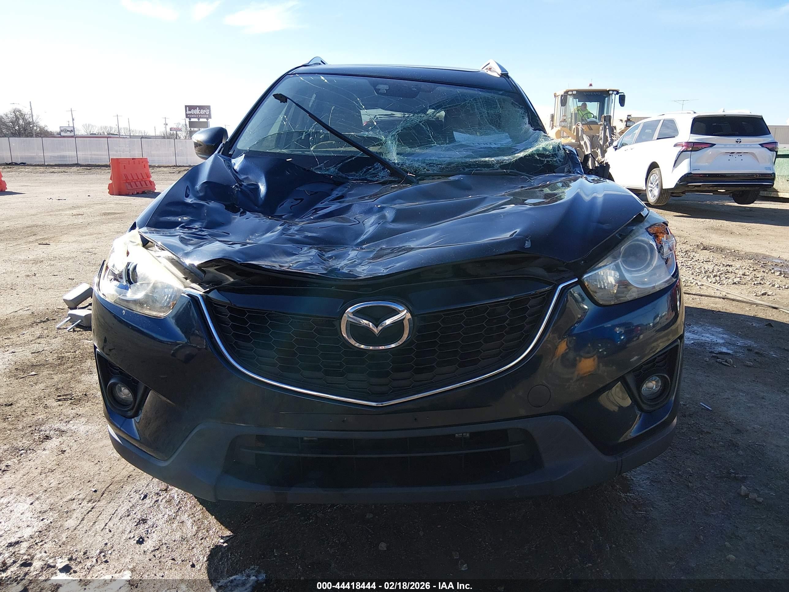 2015 Mazda Cx-5 Grand Touring Blue vin: JM3KE4DY9F0553800