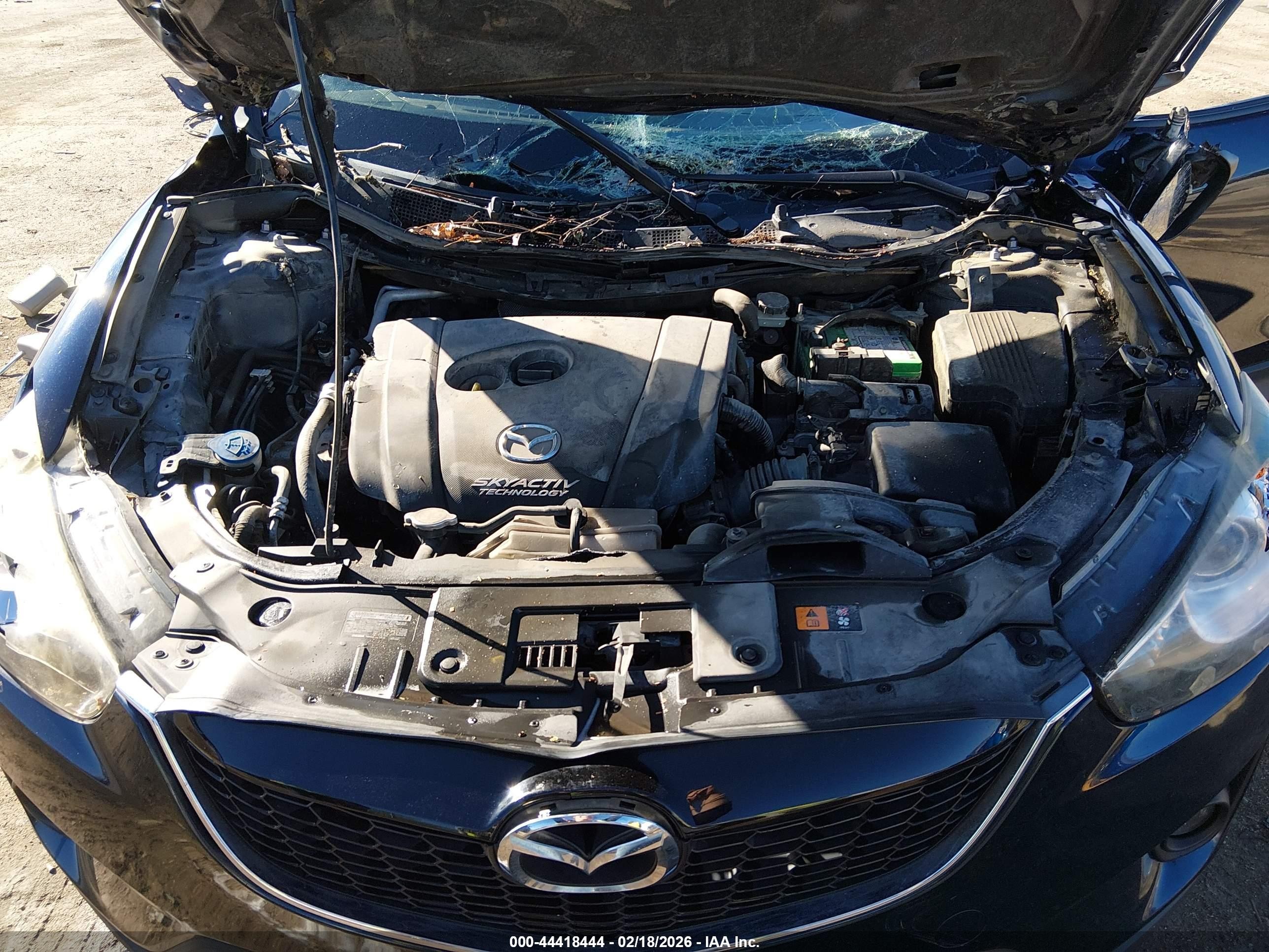2015 Mazda Cx-5 Grand Touring Blue vin: JM3KE4DY9F0553800