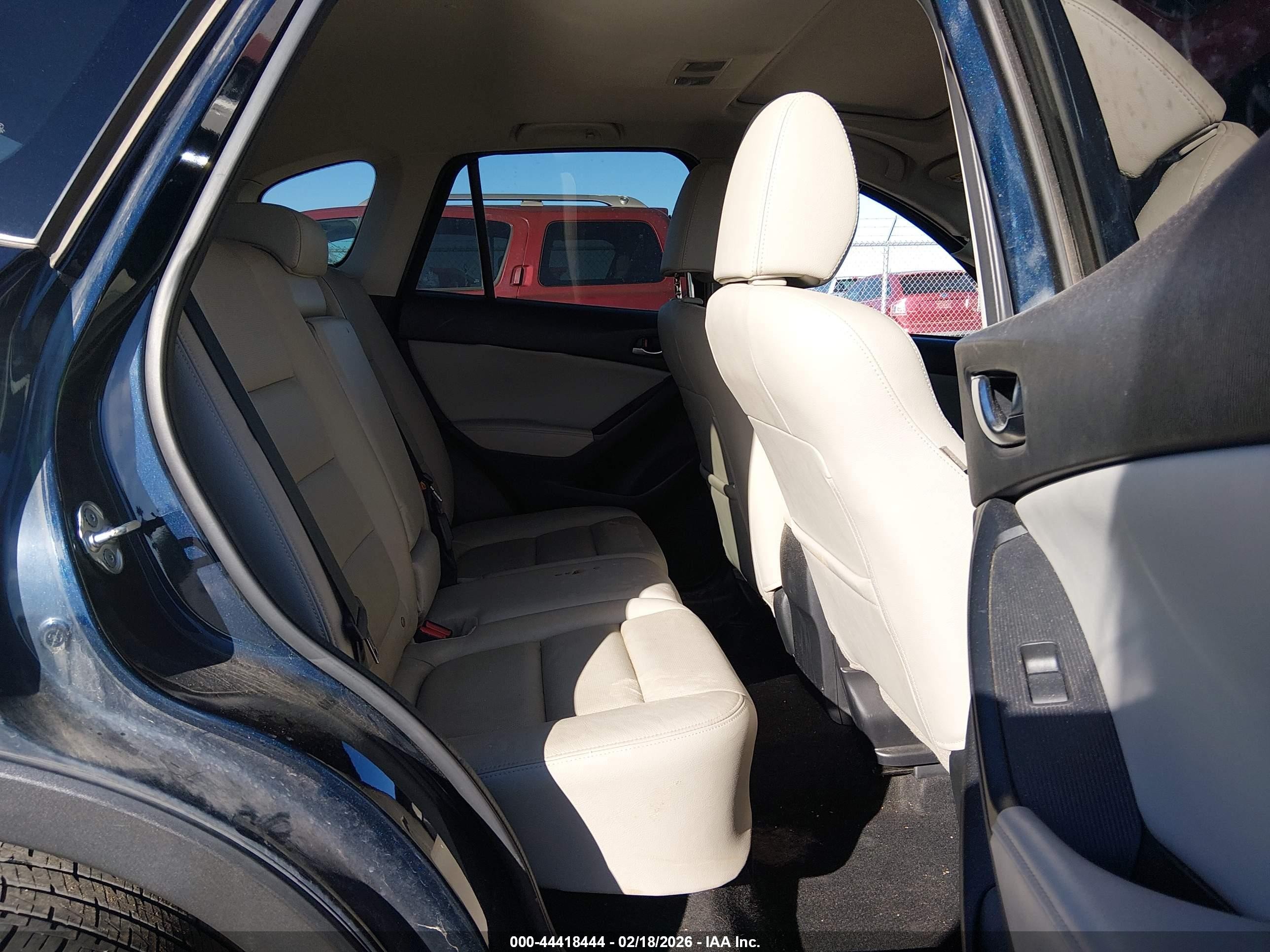 2015 Mazda Cx-5 Grand Touring Blue vin: JM3KE4DY9F0553800