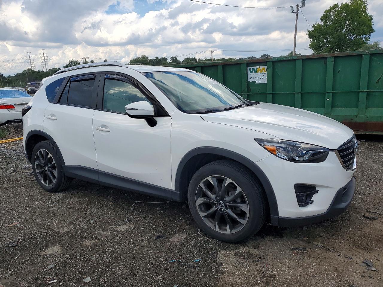 2016 Mazda Cx-5 Gt White vin: JM3KE4DY9G0834626