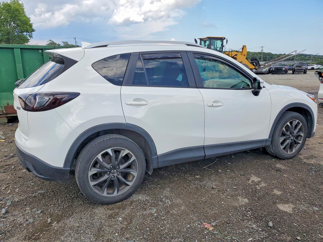 2016 Mazda Cx-5 Gt White vin: JM3KE4DY9G0834626