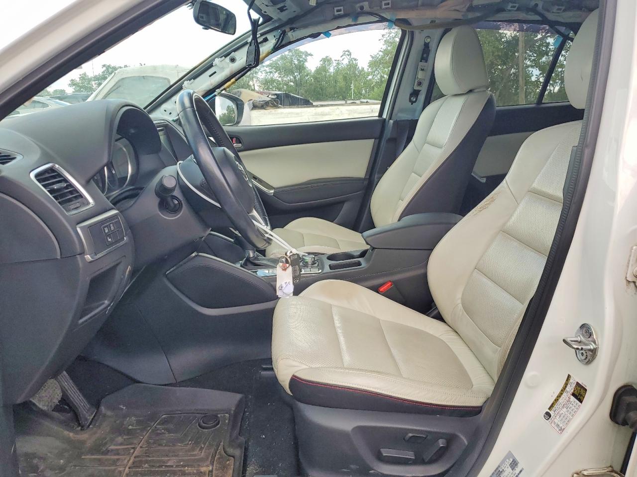 2016 Mazda Cx-5 Gt White vin: JM3KE4DY9G0834626